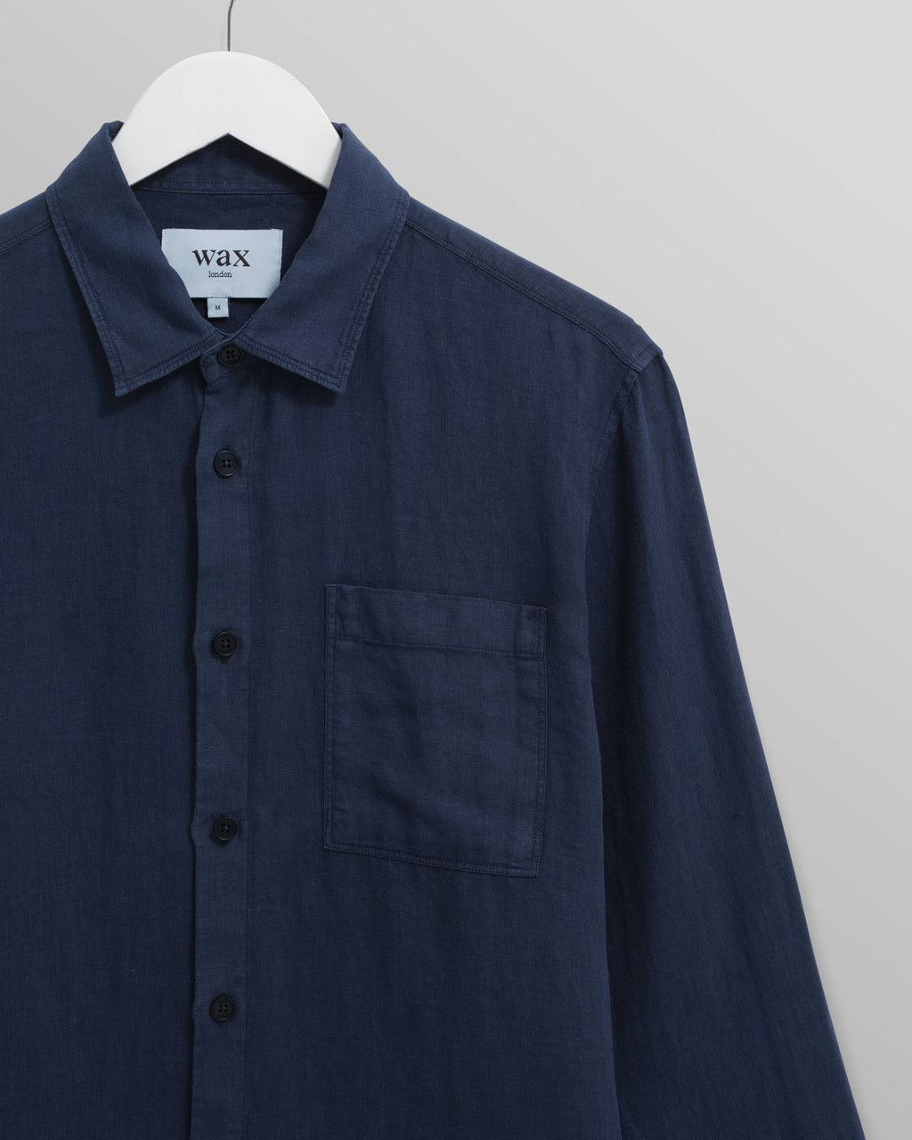 Rove - Navy Linen Shirt