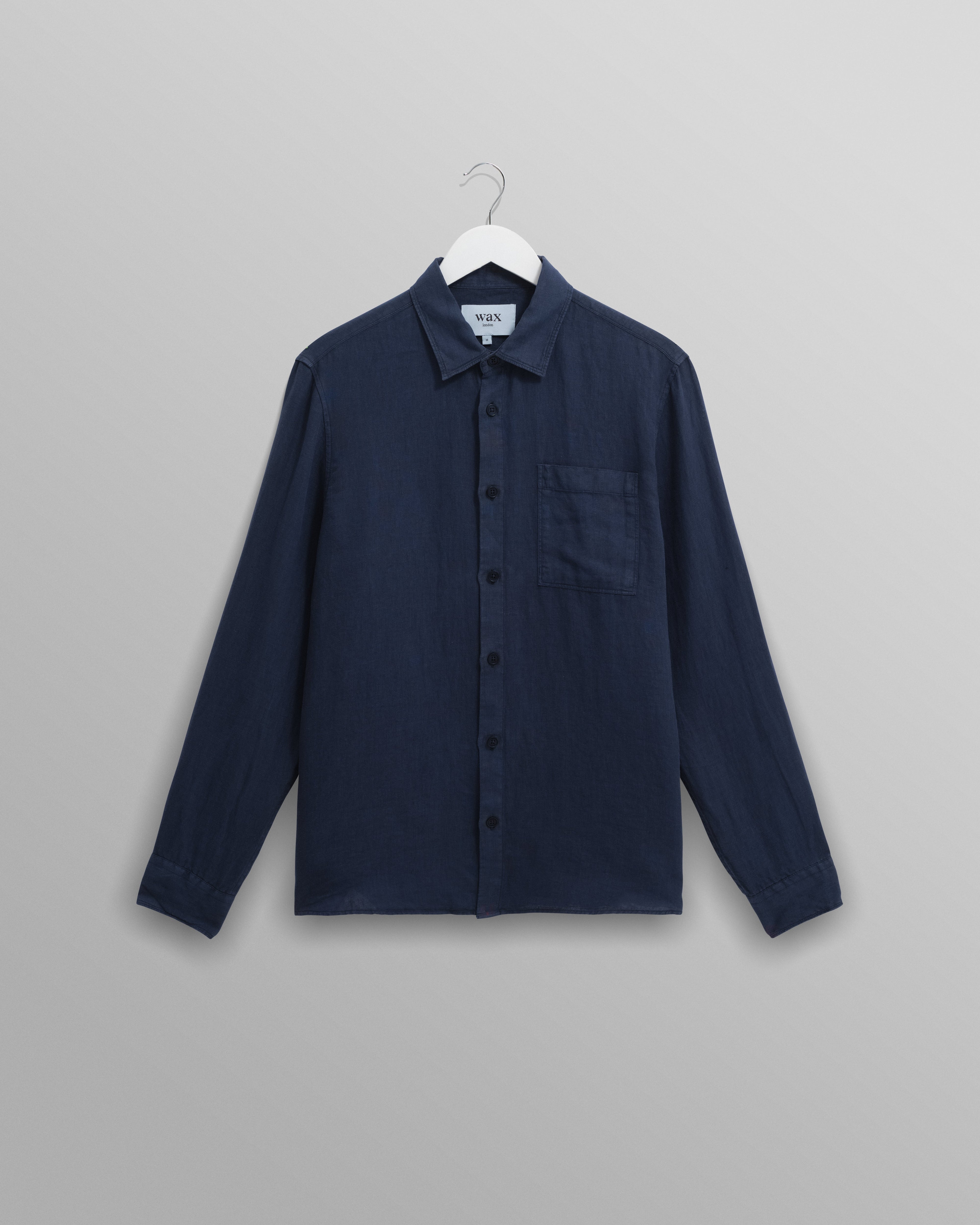 Rove - Navy Linen Shirt