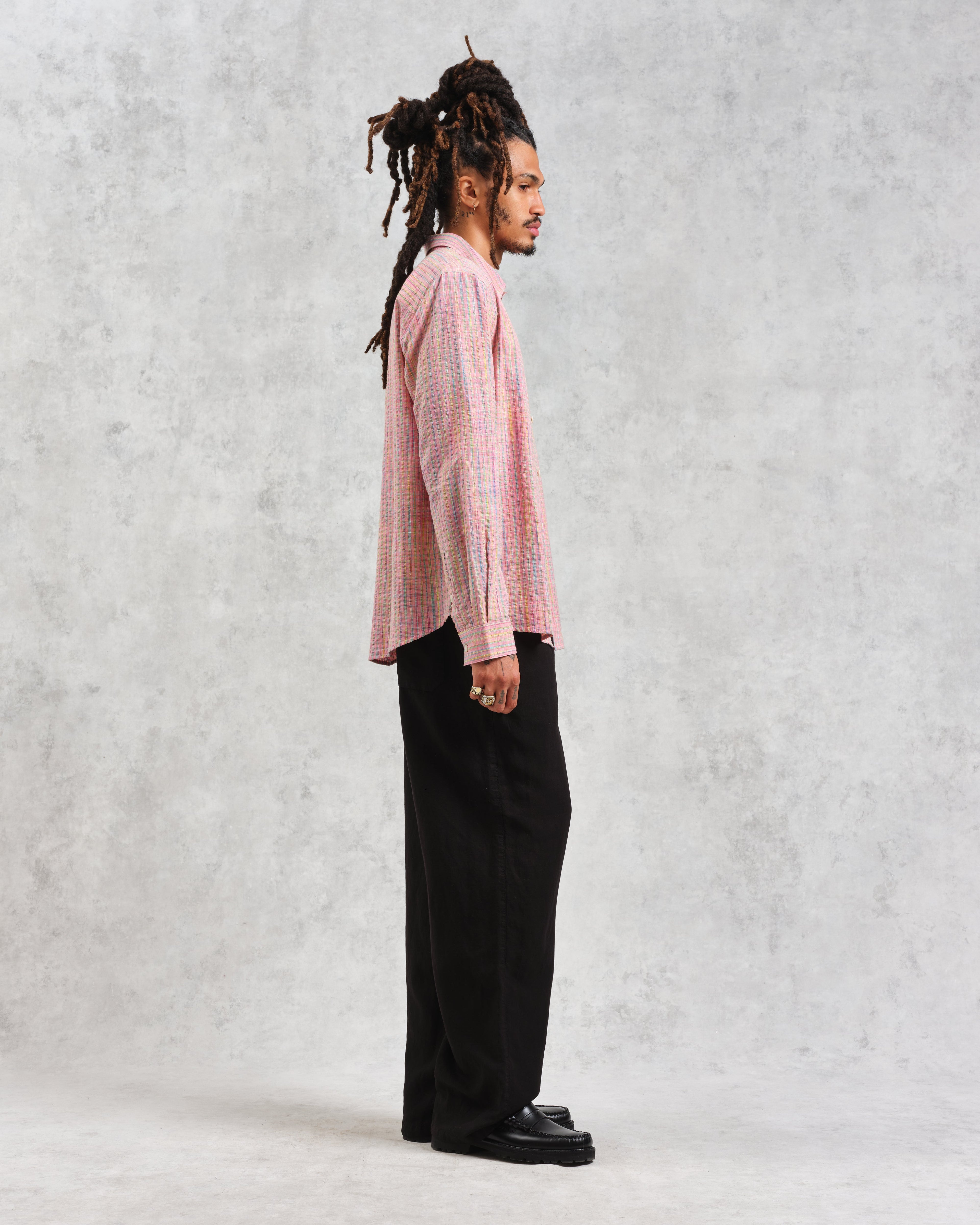 Rove - Pink Check Organic Cotton Shirt