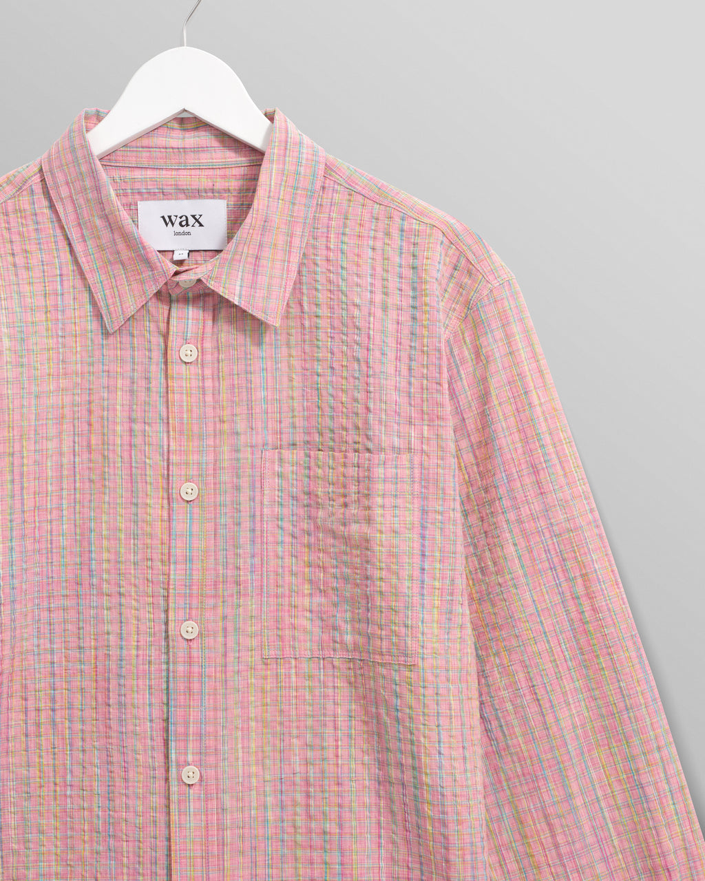 Rove - Pink Check Organic Cotton Shirt