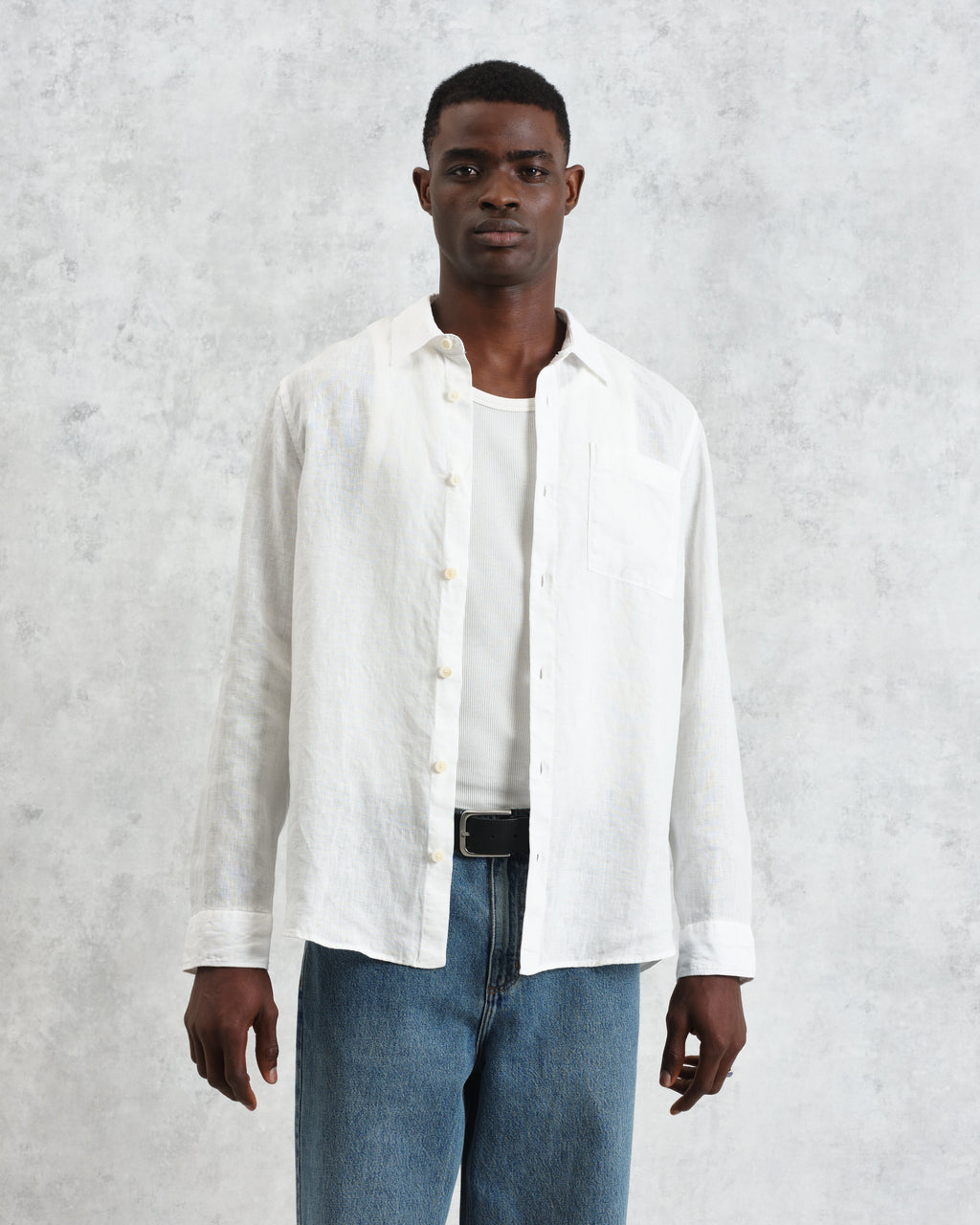 Rove - White Linen Shirt