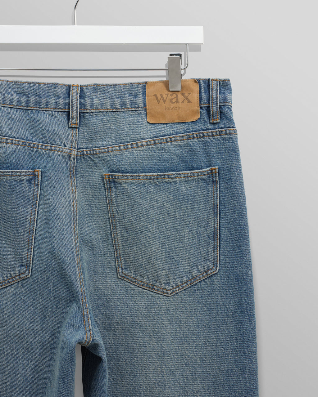 Russell - Vintage Blue Straight Fit Denim Jeans