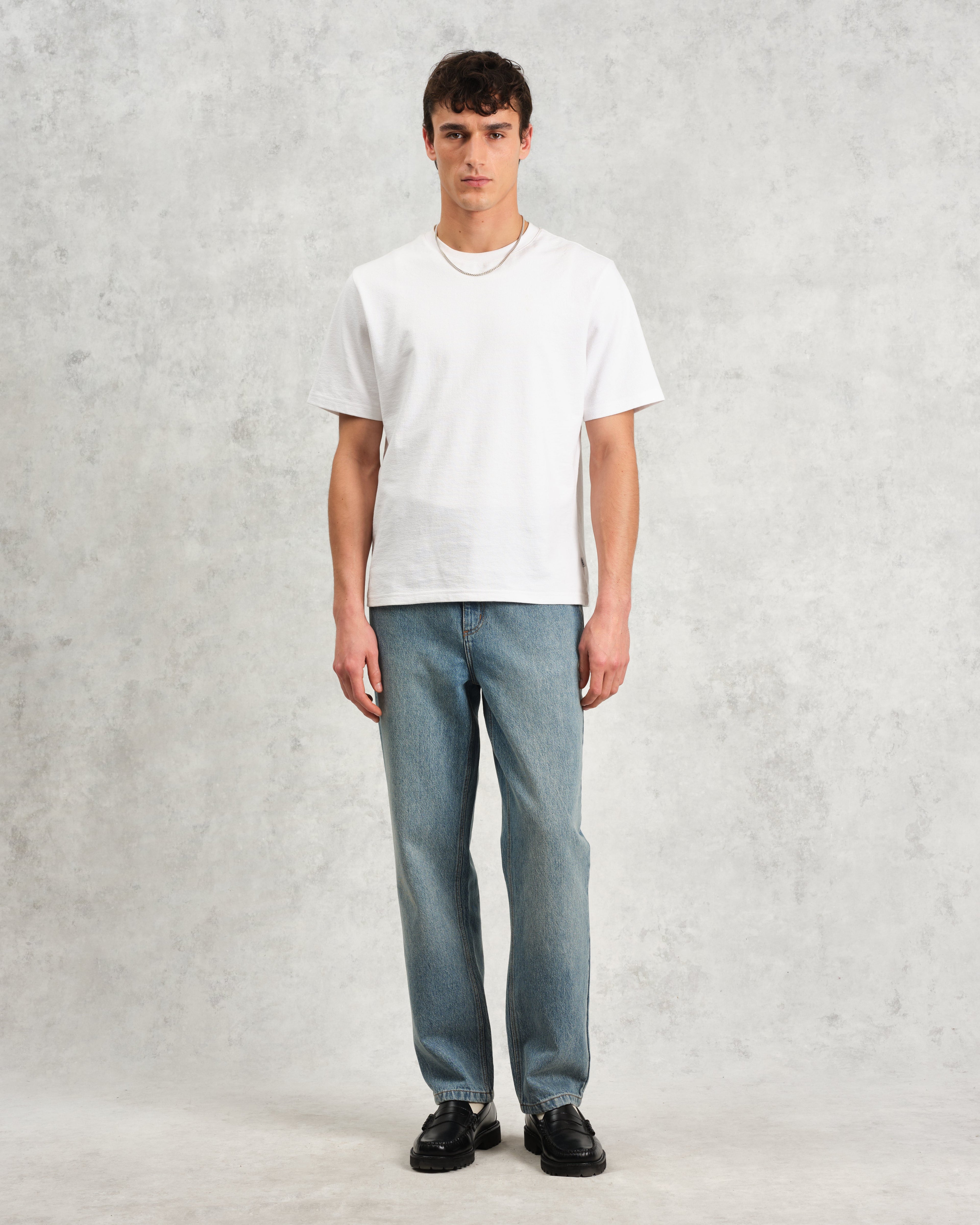 Russell - Vintage Blue Straight Fit Denim Jeans