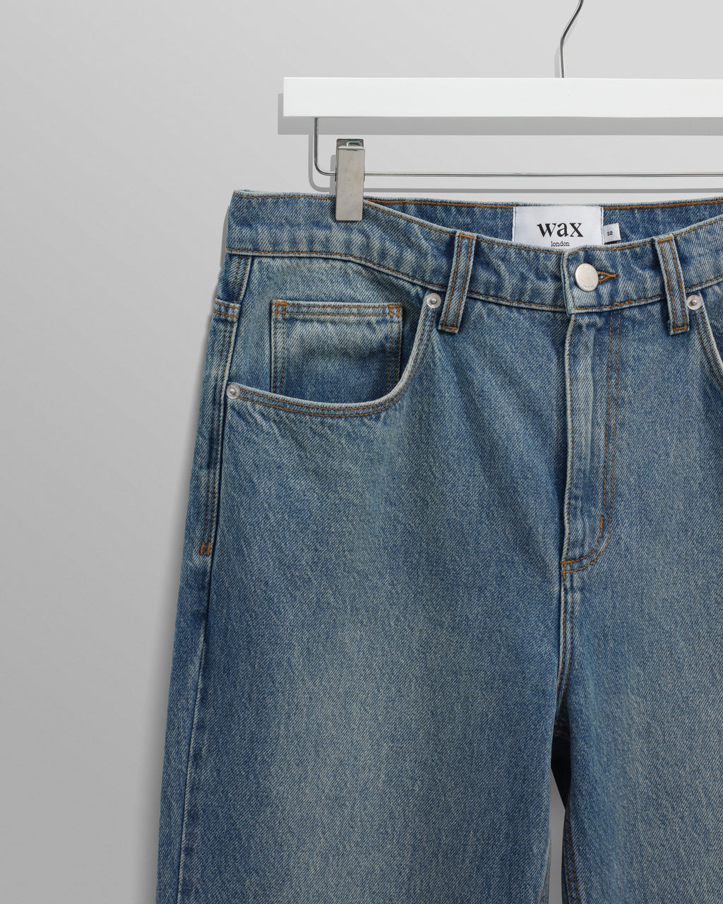 Russell - Vintage Blue Straight Fit Denim Jeans