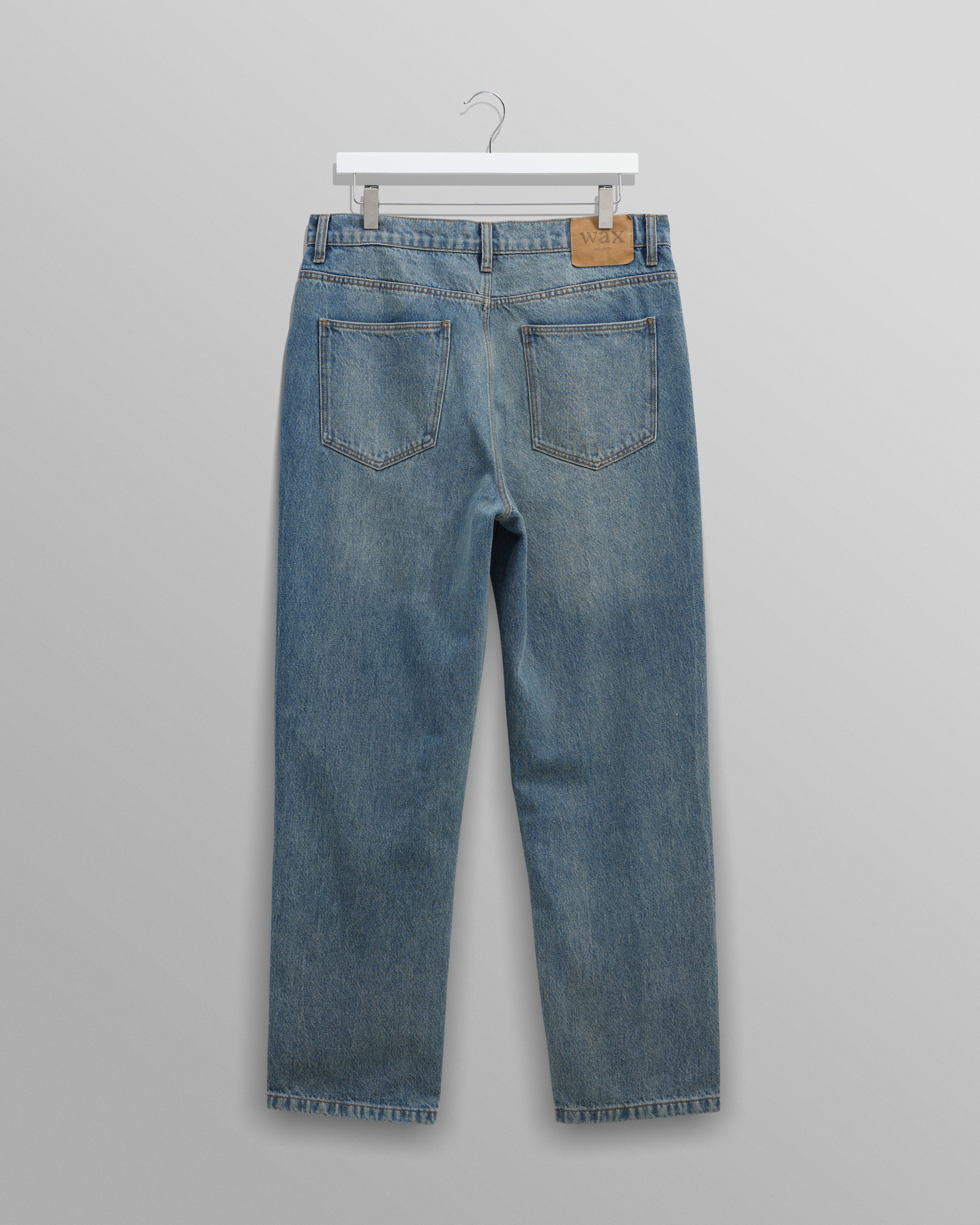 Russell - Vintage Blue Straight Fit Denim Jeans