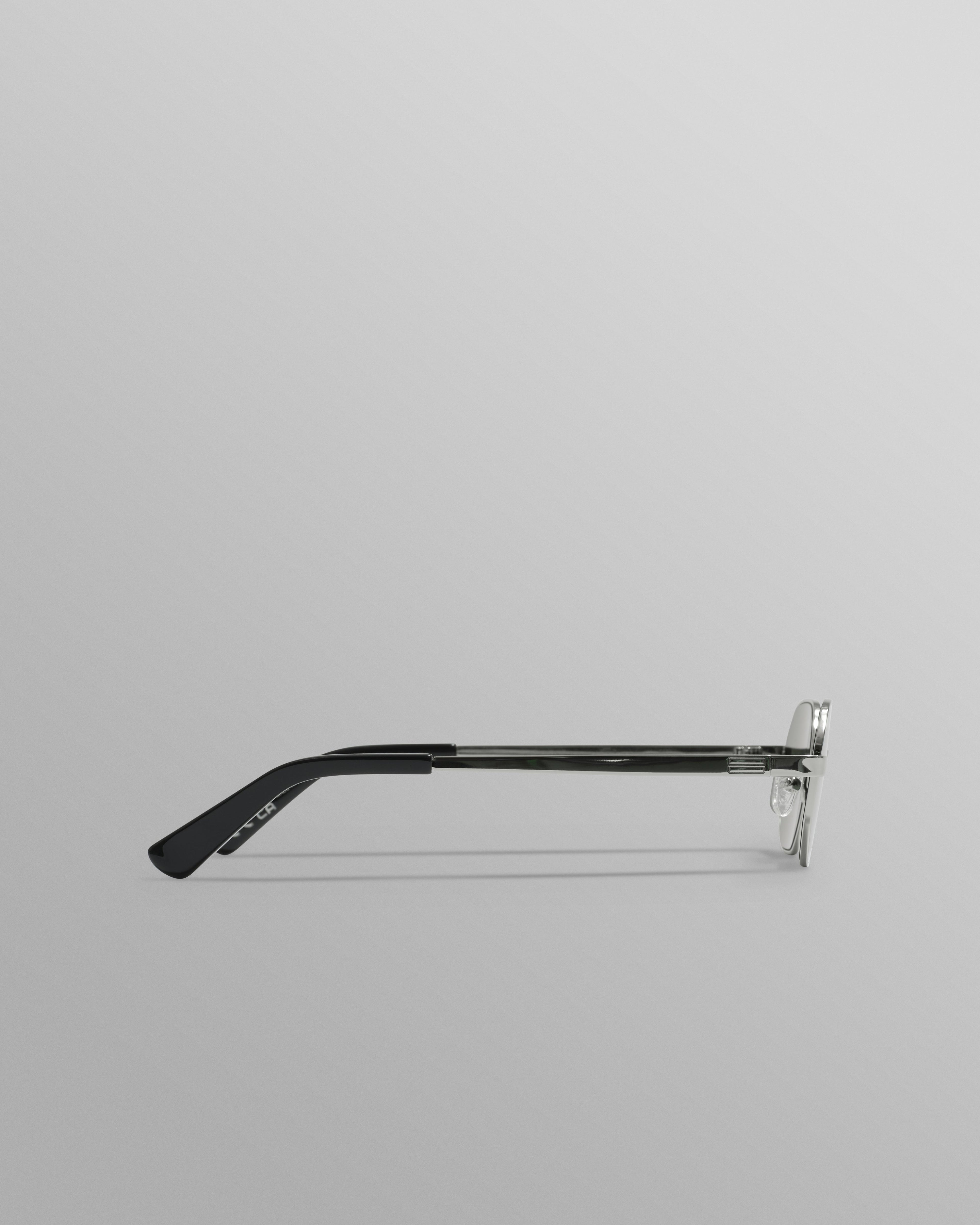 Savona - Silver Metal Rectangular Sunglasses