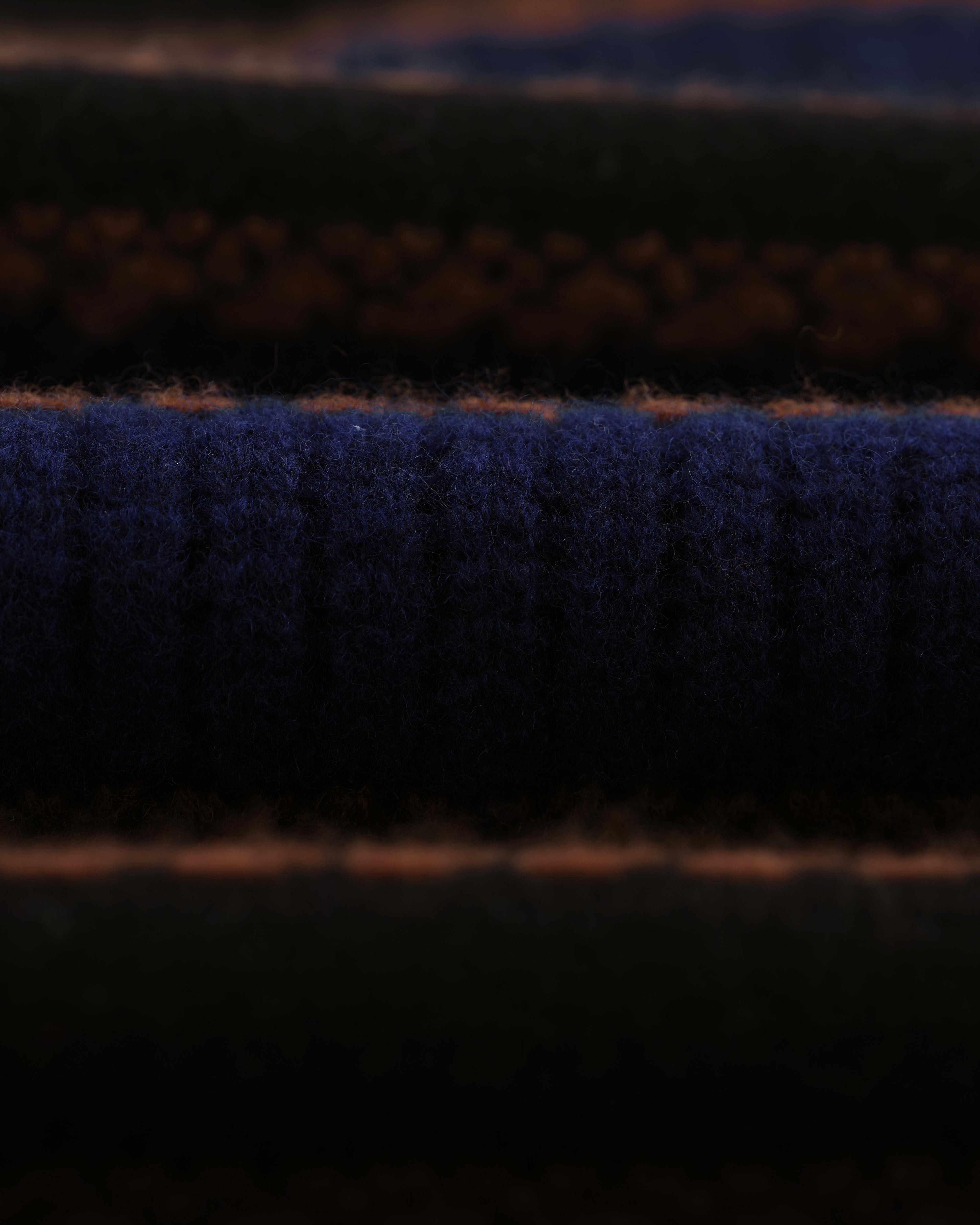 Scafell - Black Pointelle Stitch Jumper