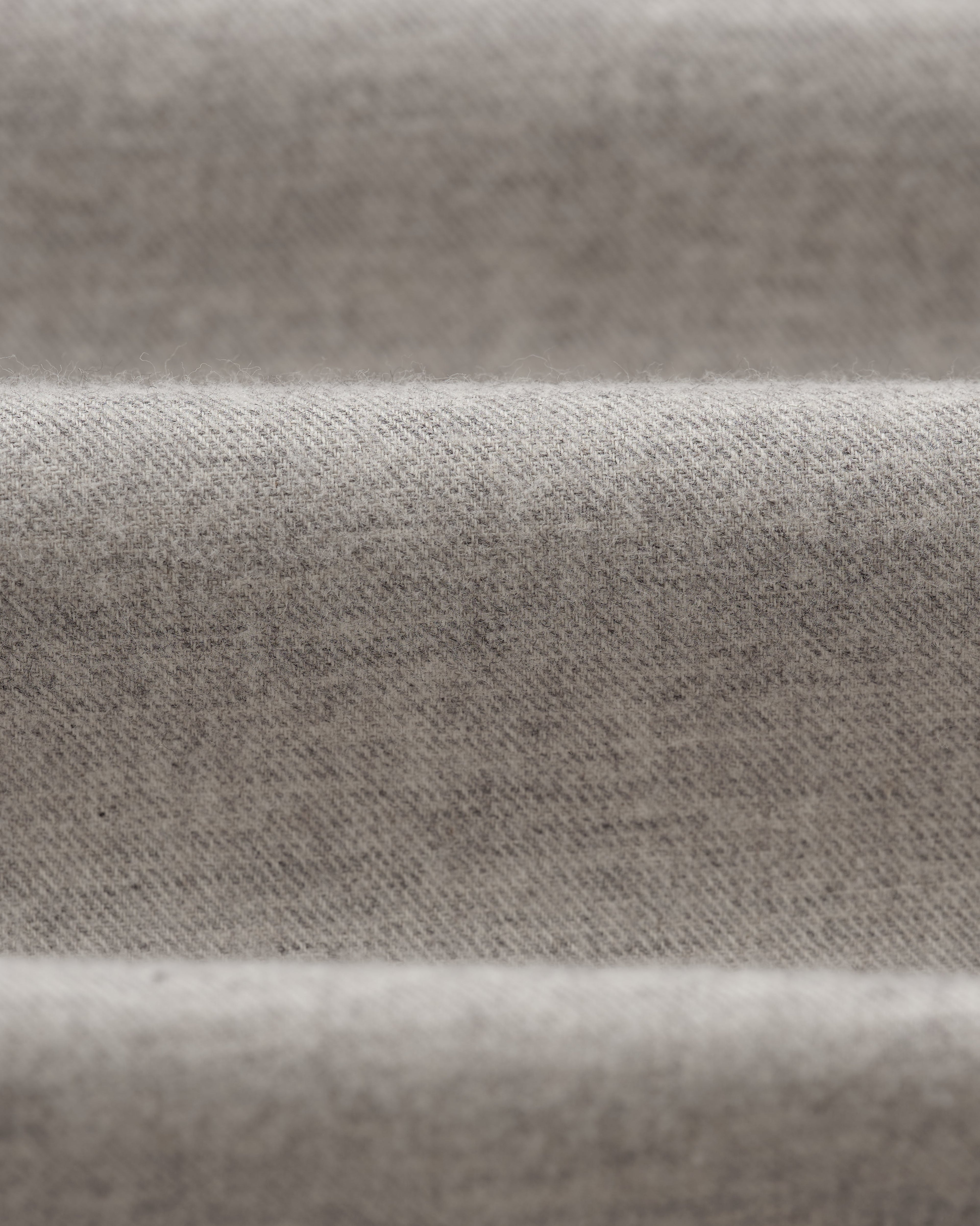 Shelly - Natural Plain Flannel Shirt