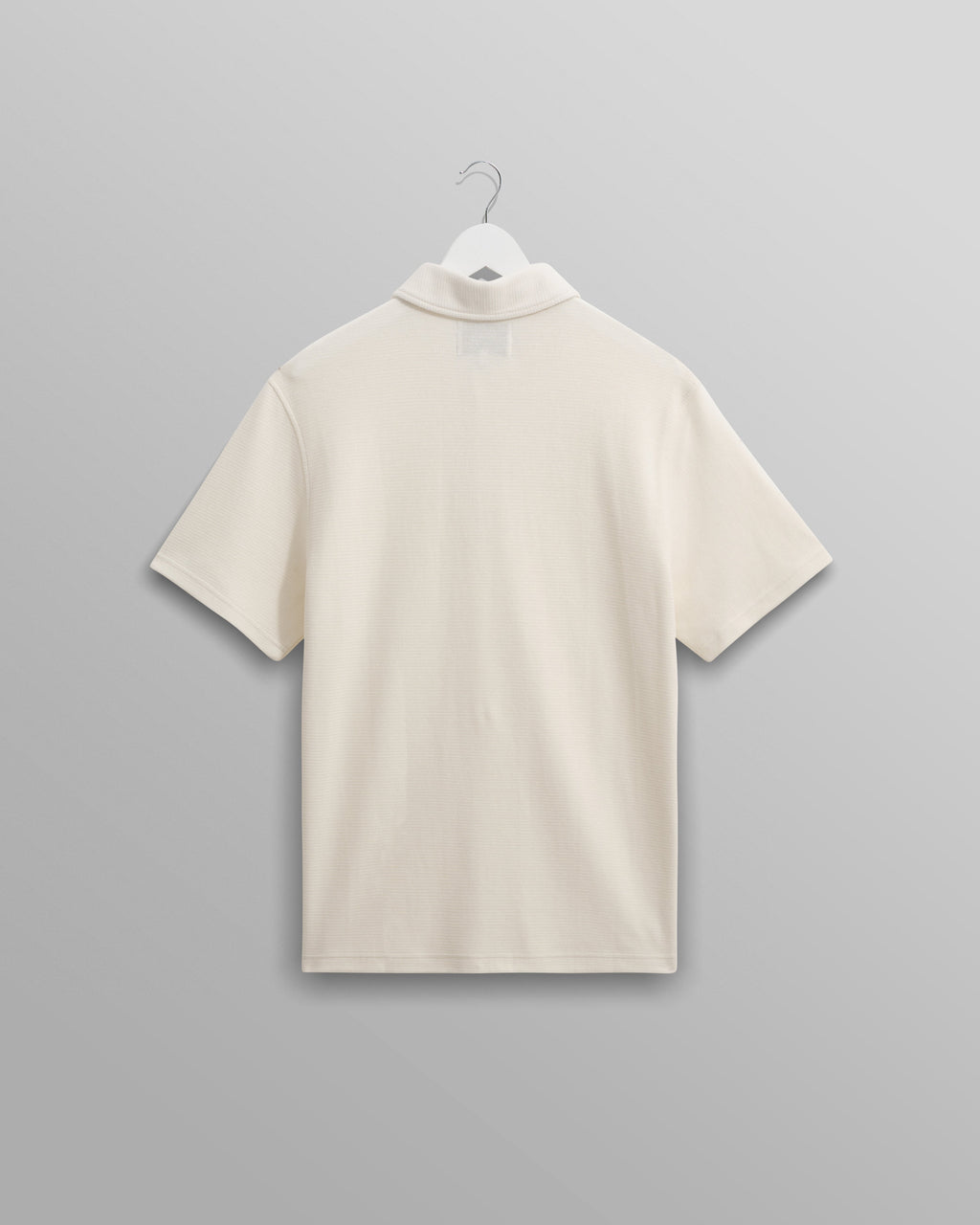 Shore - Ecru Textured Organic Cotton Polo Shirt
