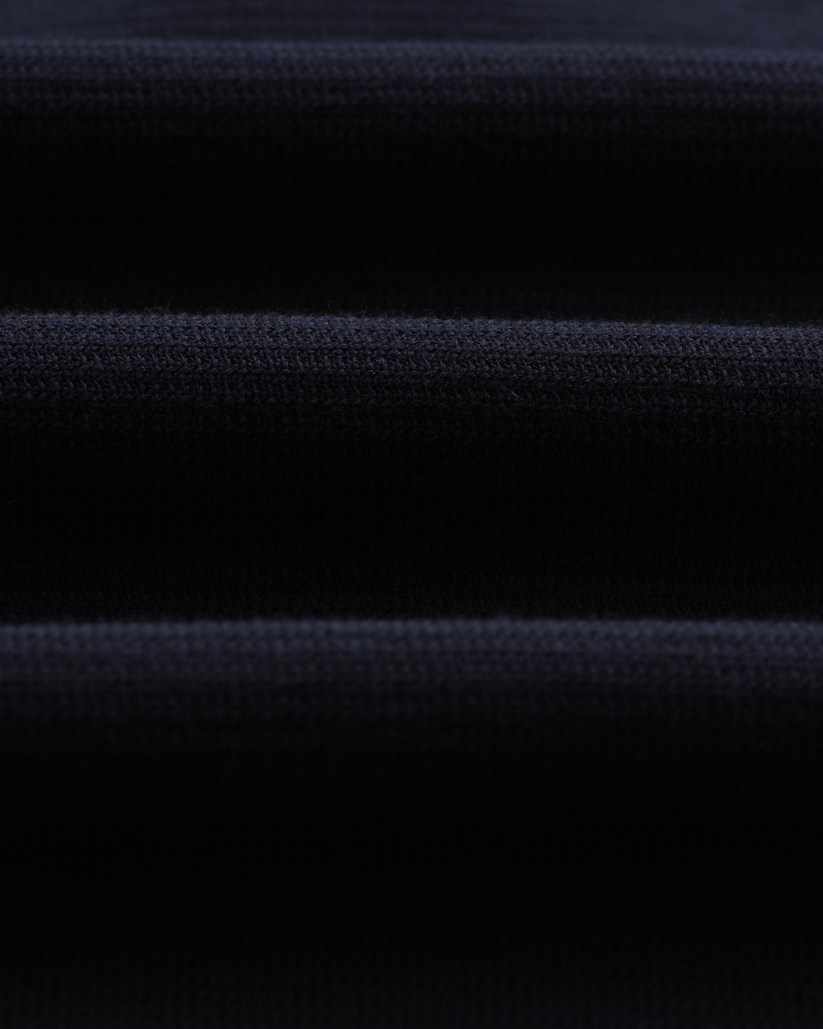 Shore - Navy Textured Organic Cotton Polo Shirt