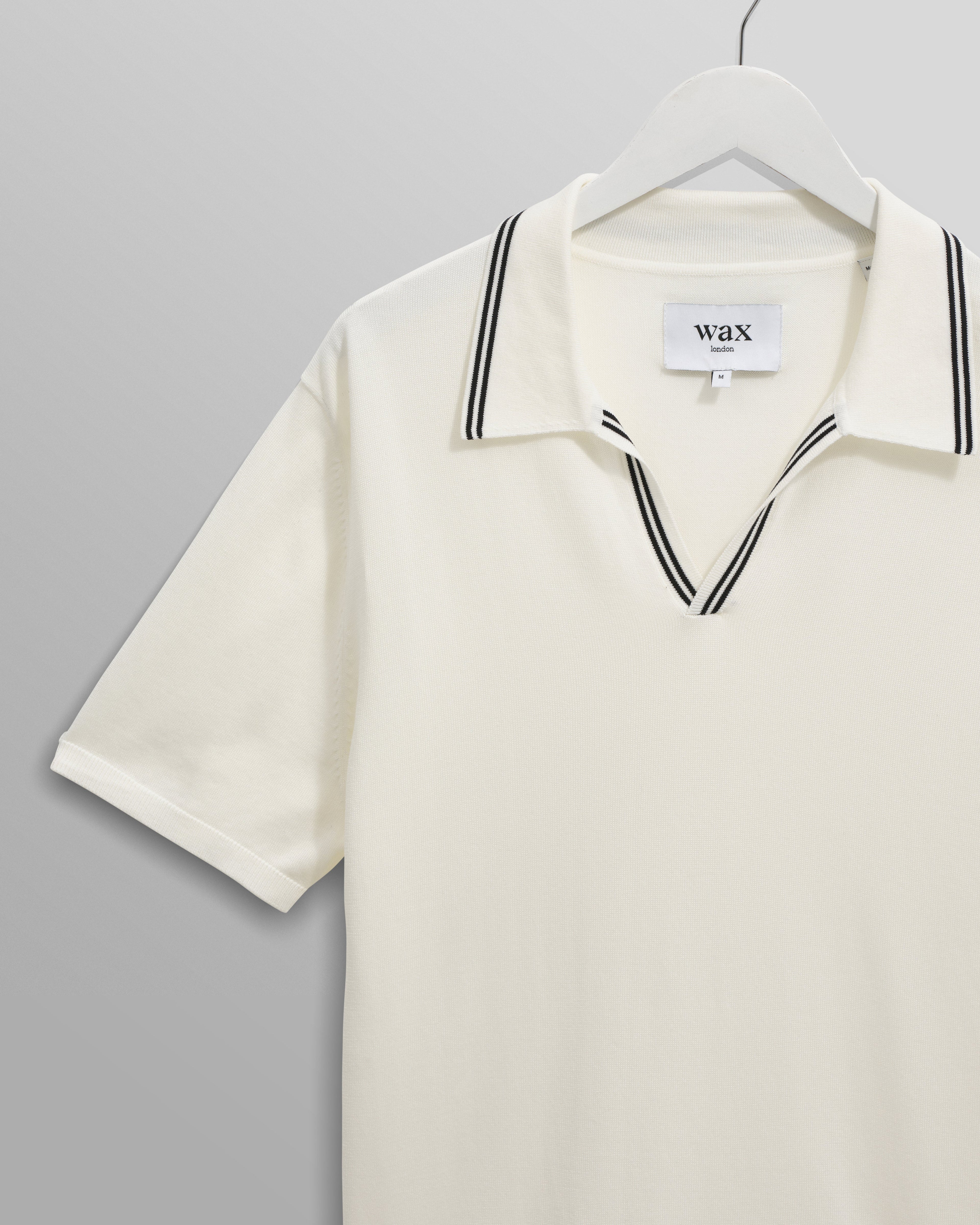 Siena - Ecru Fine Gauge Cotton Polo