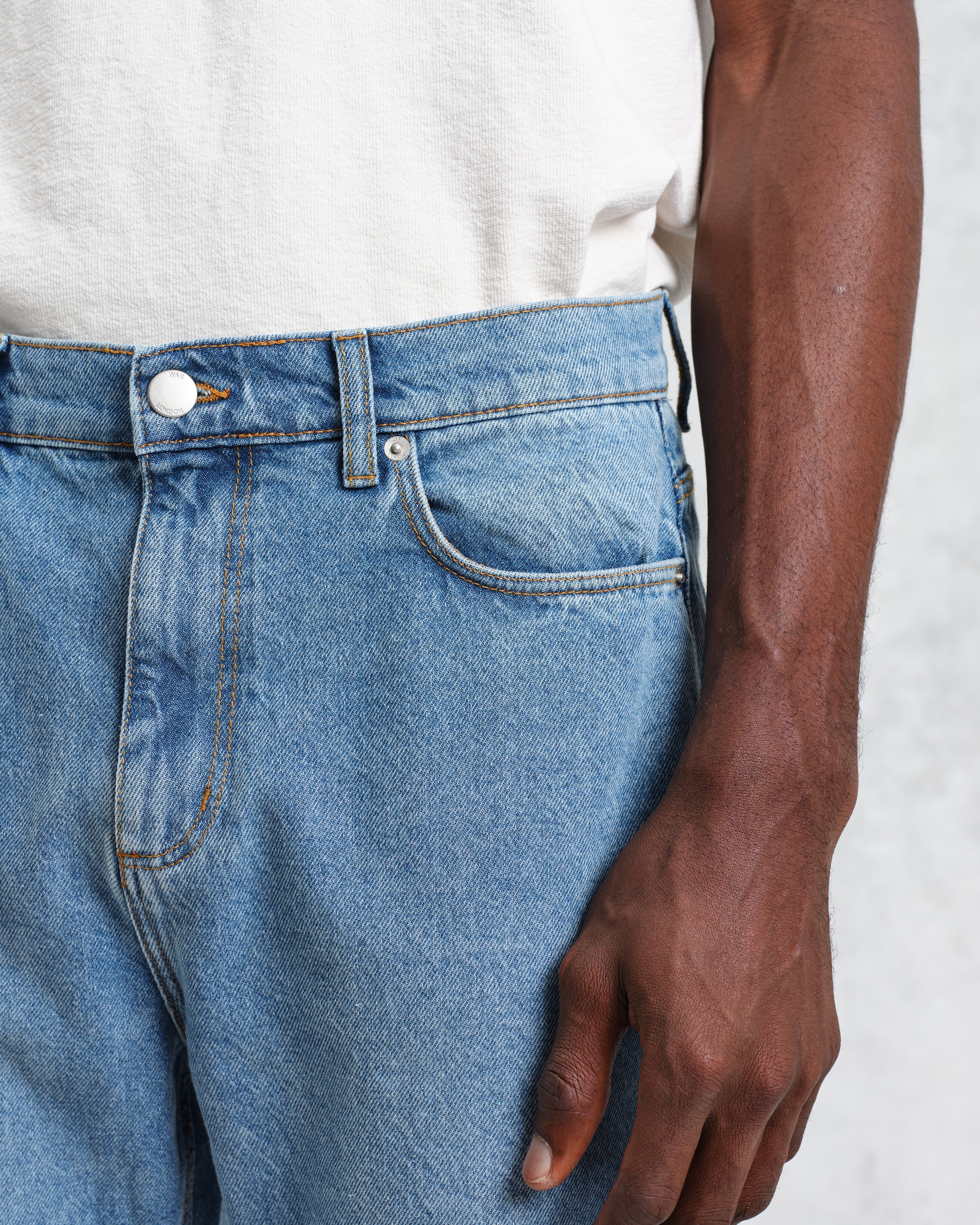Soho - Mid Wash Slim Fit Denim Jeans