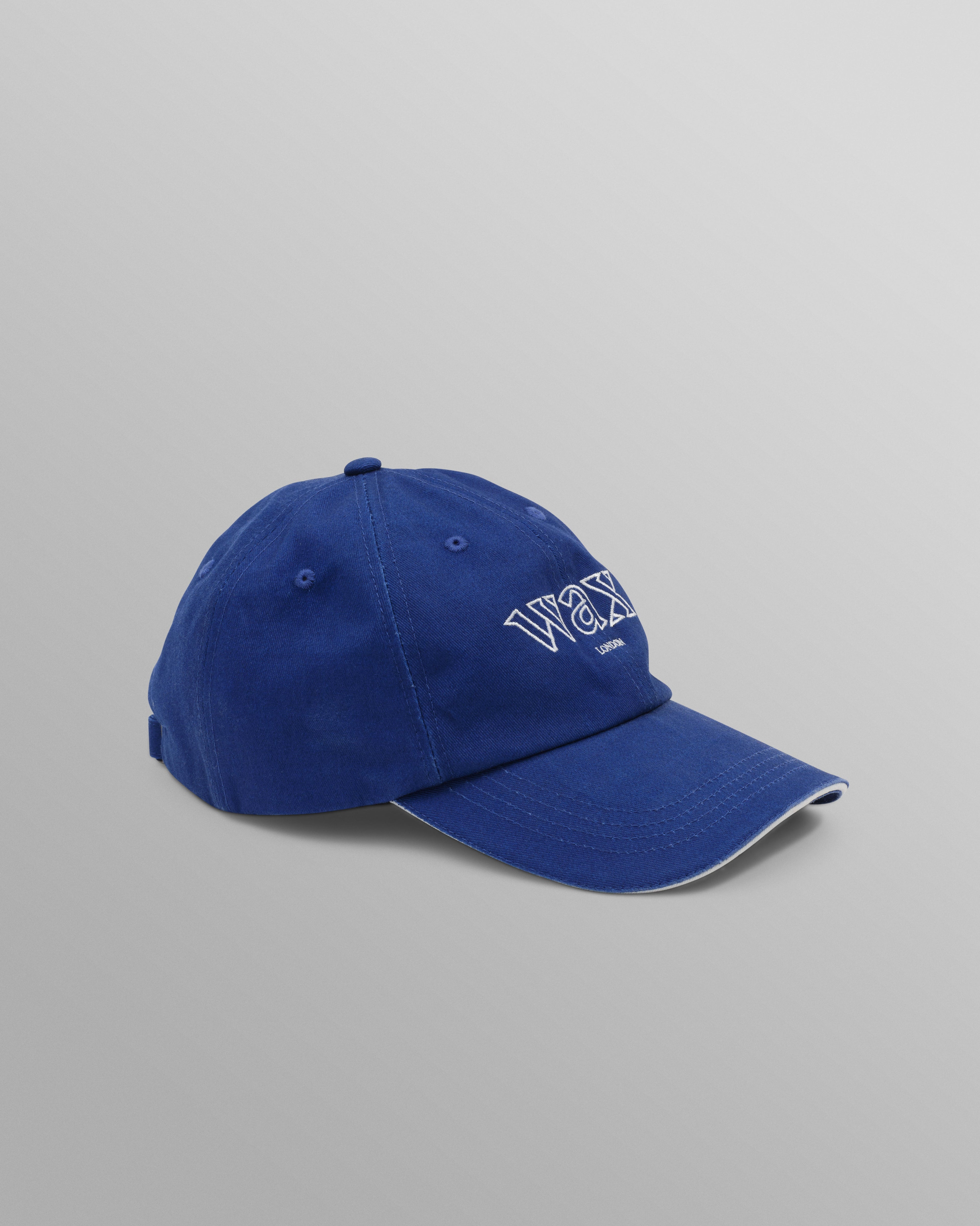 Spencer - Bright Blue Cotton Sports Cap