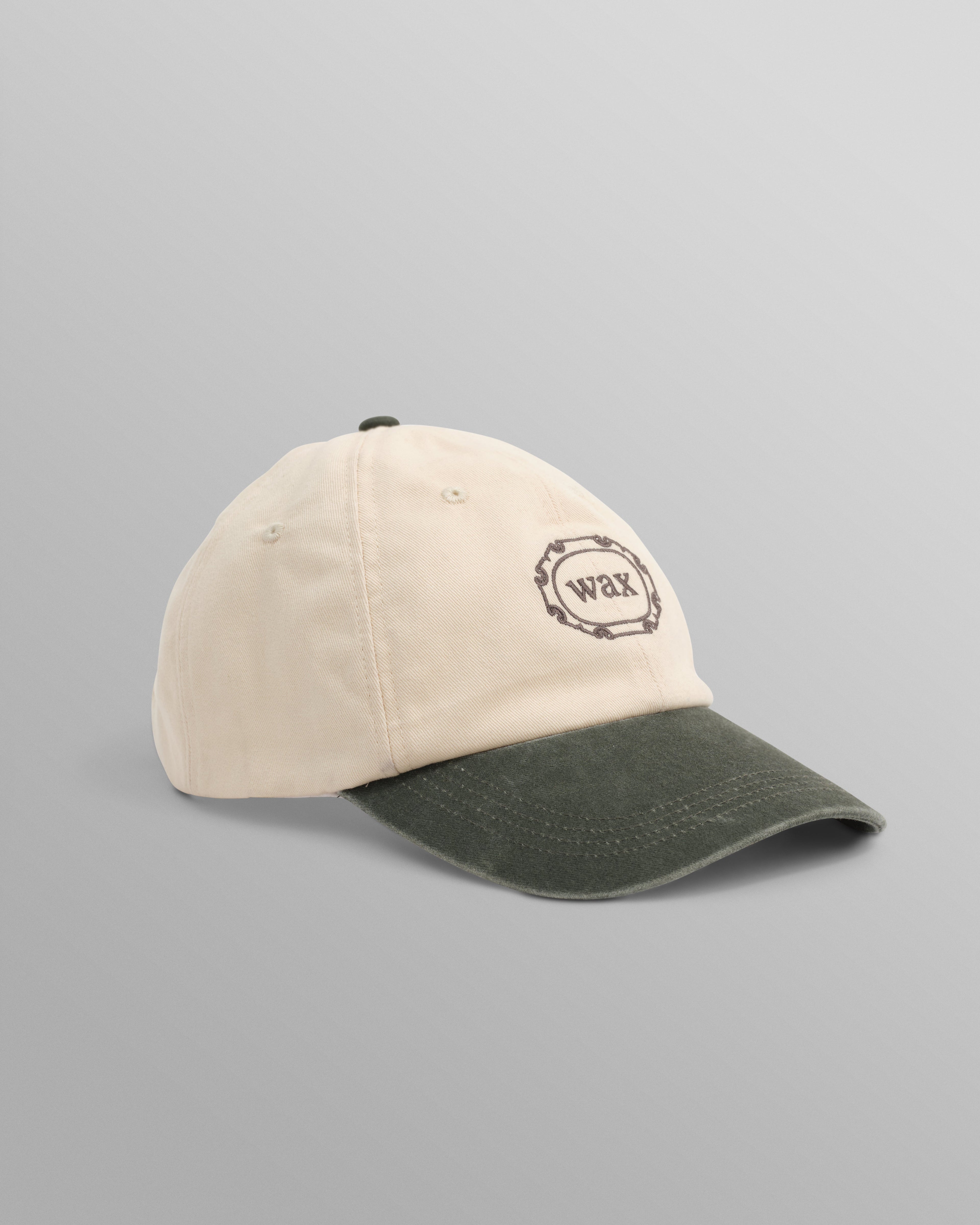 Spencer - Ecru And Khaki Cotton Sports Cap
