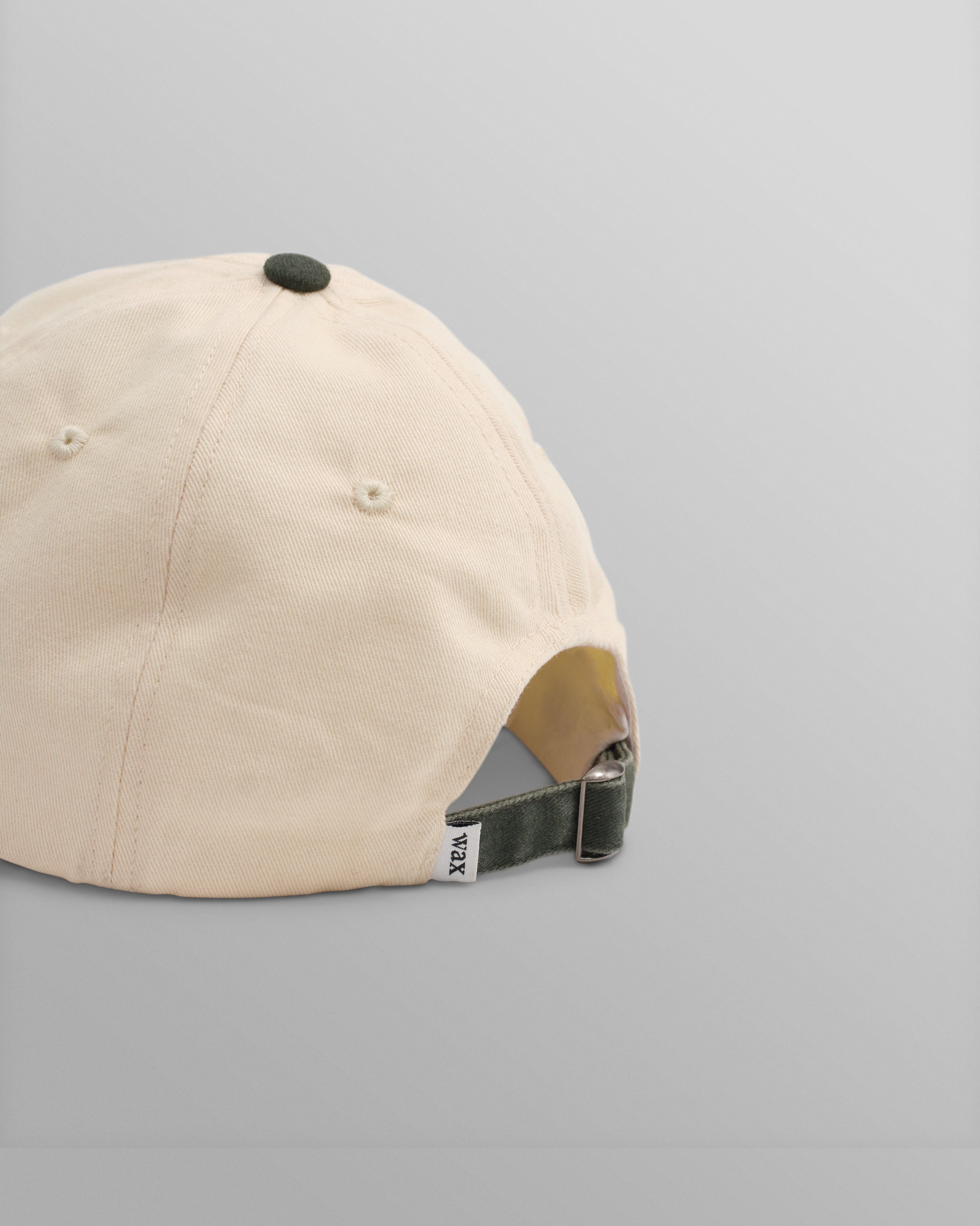Spencer - Ecru And Khaki Cotton Sports Cap