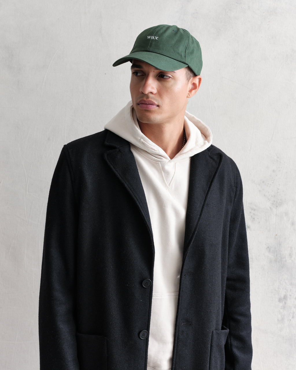 Spencer - Green Cotton Sports Cap