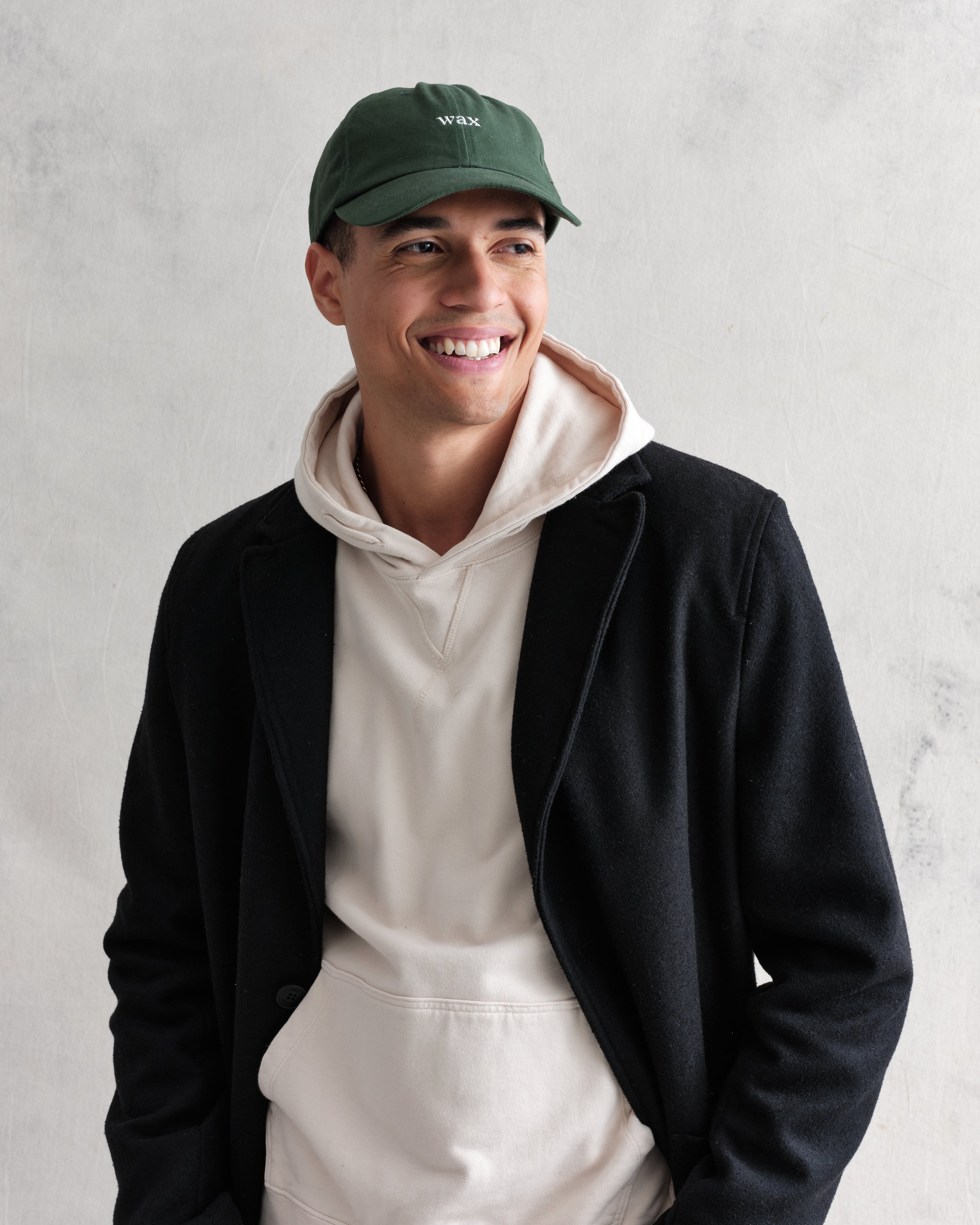 Spencer - Green Cotton Sports Cap