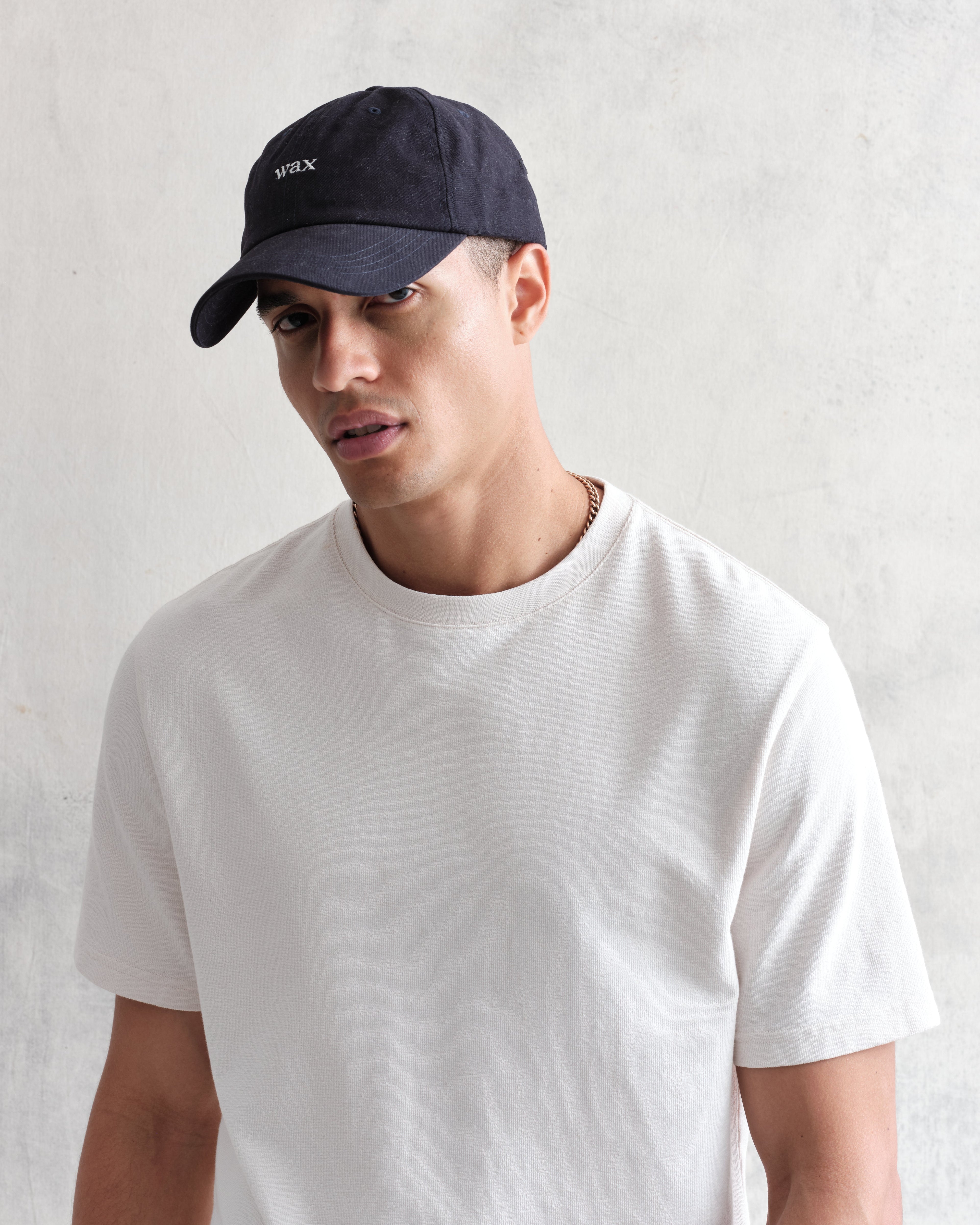 Spencer - Navy Cotton Sports Cap