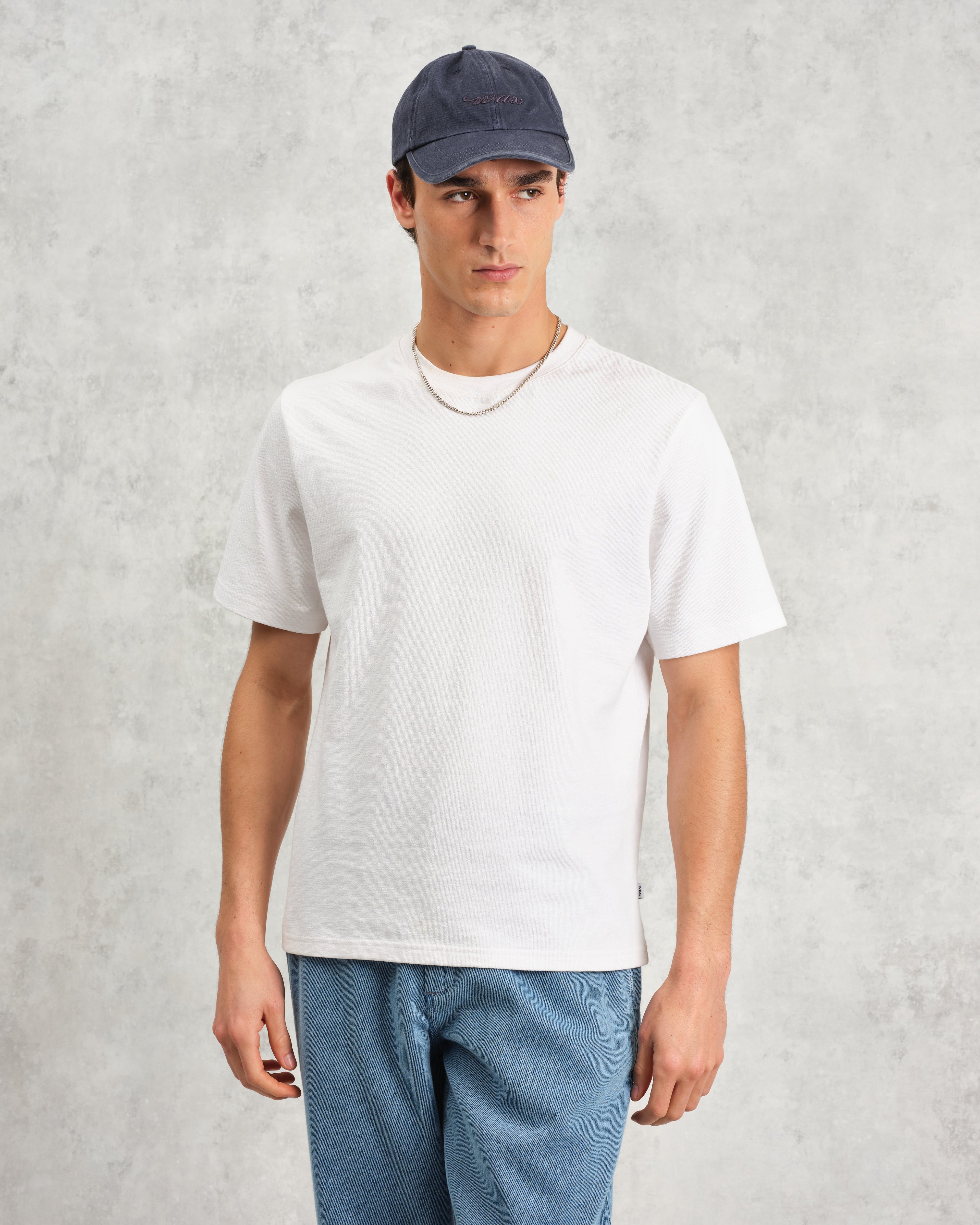 Spencer - Washed Navy Cotton Sports Cap