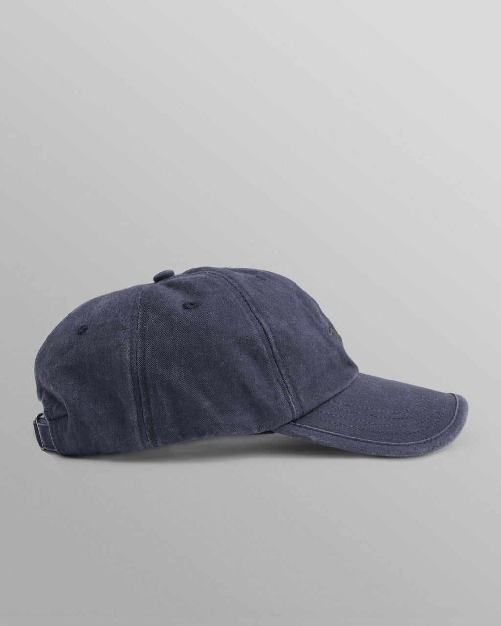 Spencer - Washed Navy Cotton Sports Cap