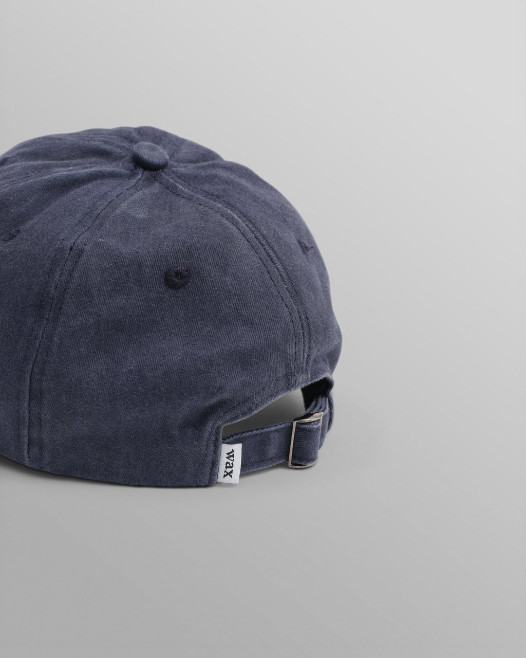 Spencer - Washed Navy Cotton Sports Cap