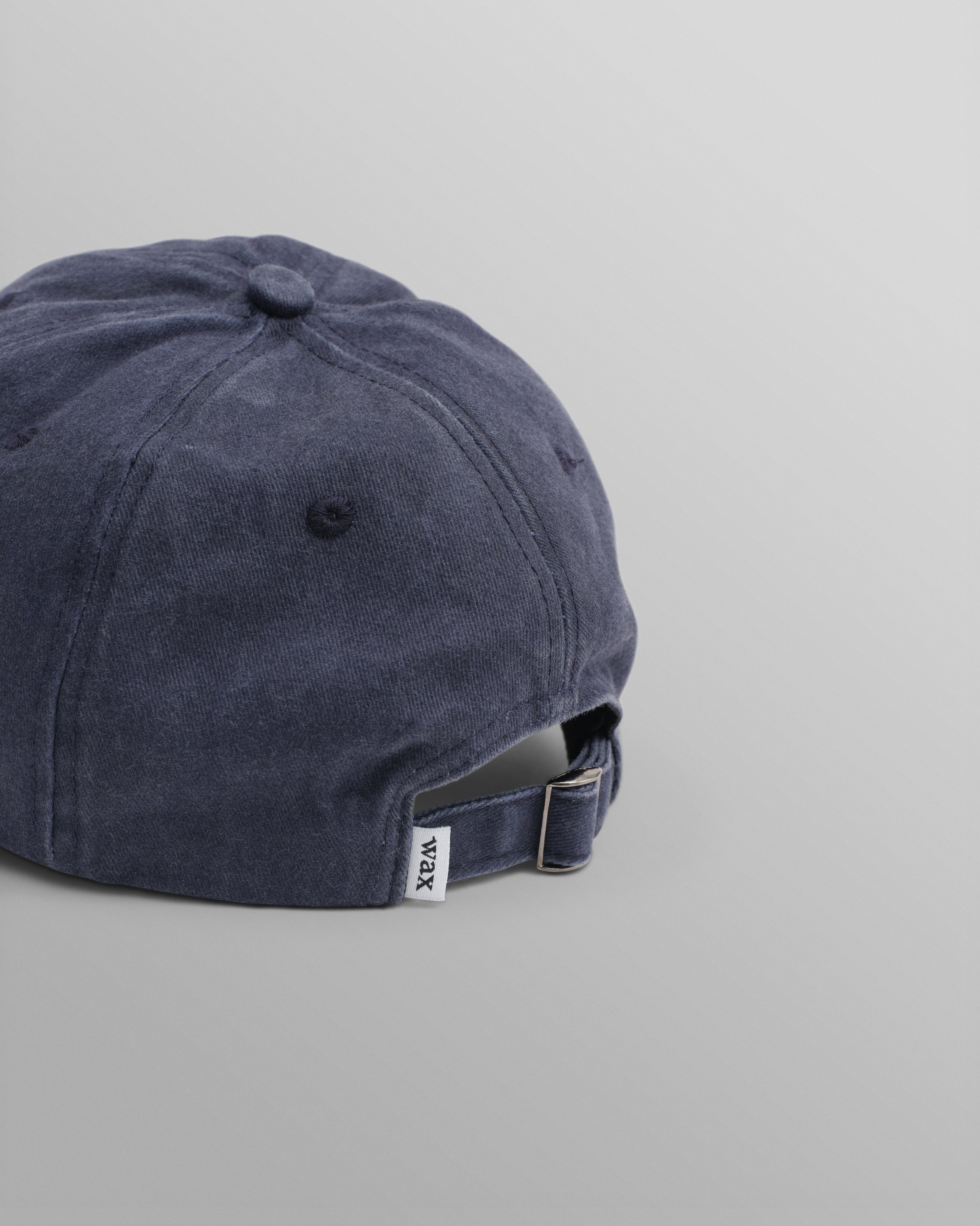 Spencer - Washed Navy Cotton Sports Cap
