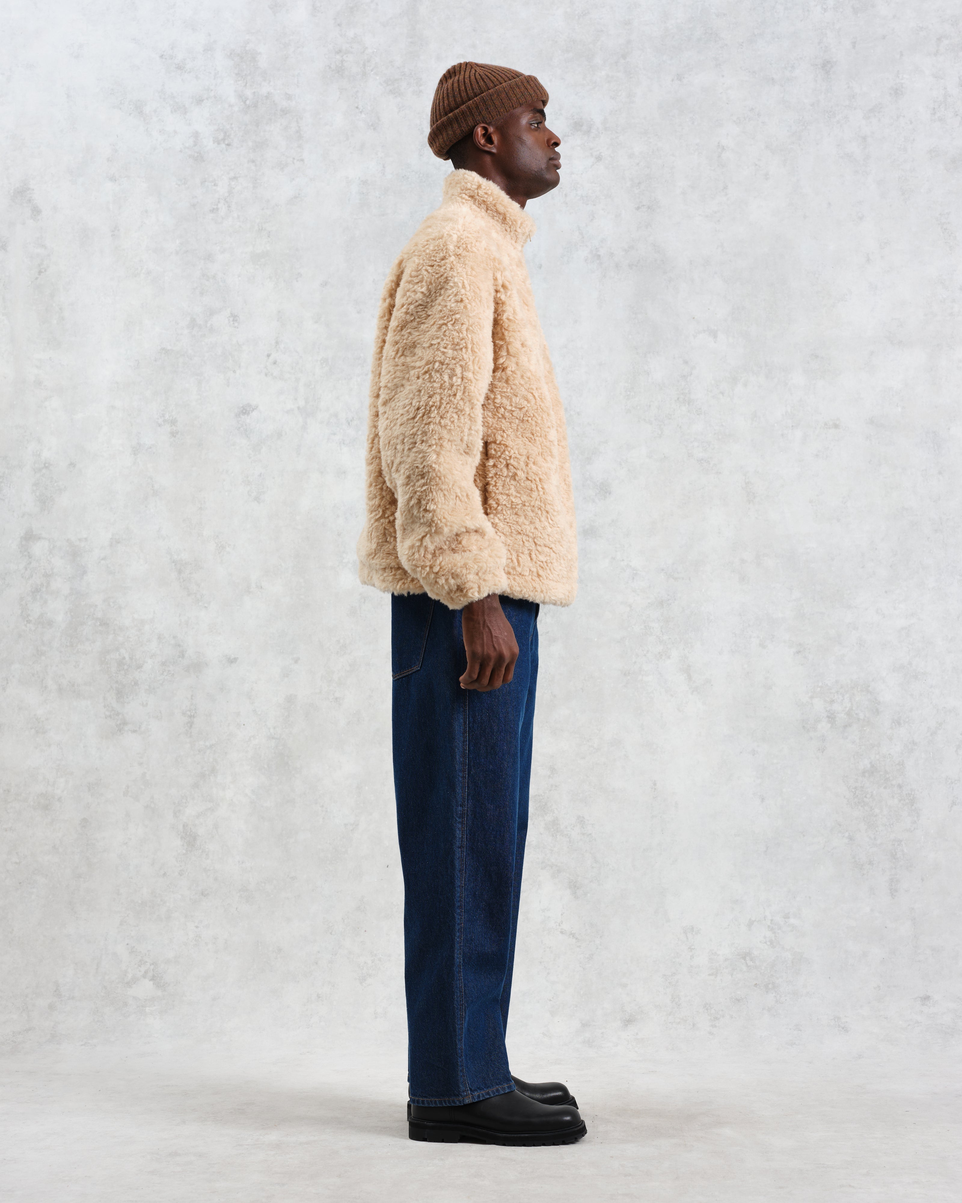 Trimms - Beige Borg Jacket