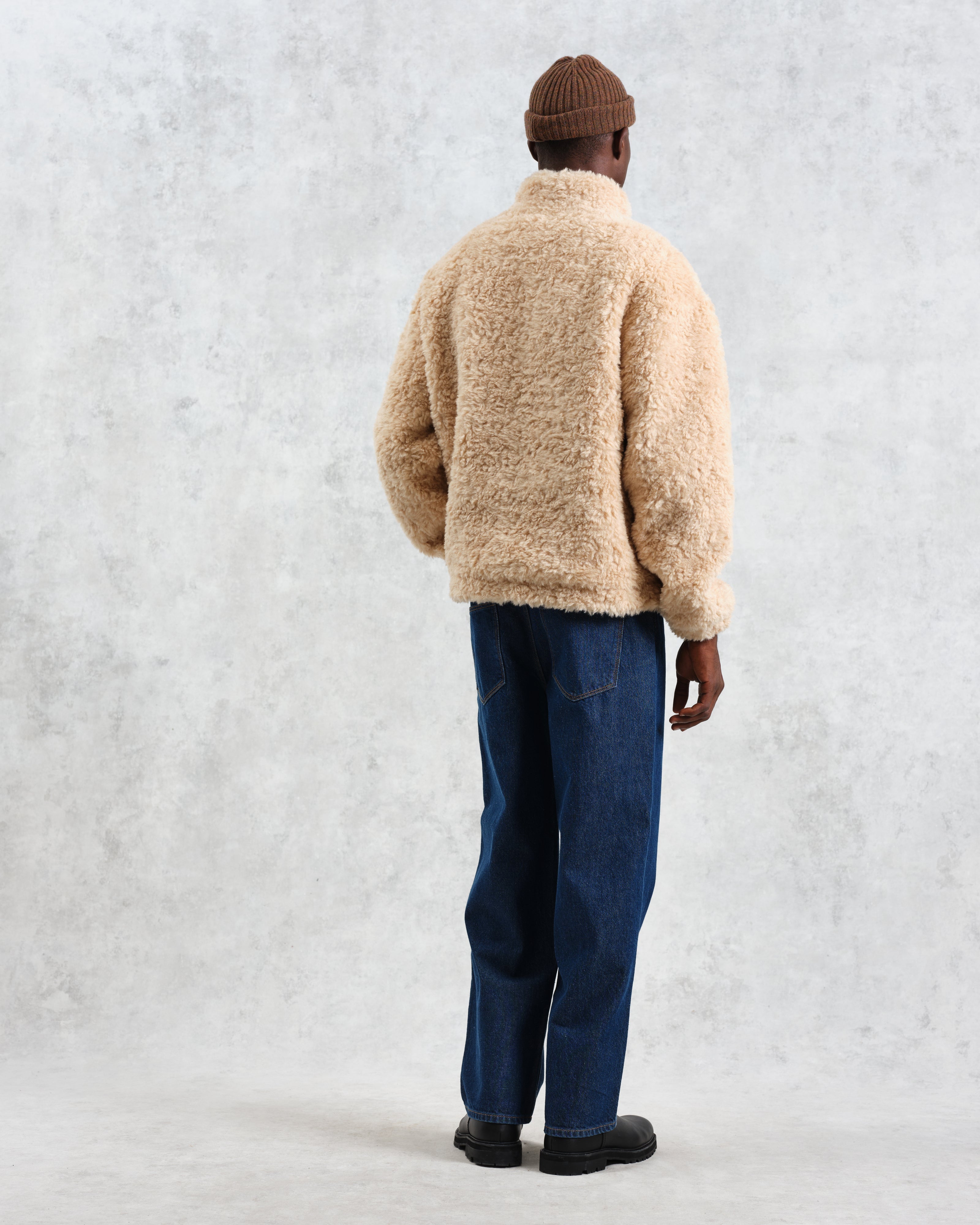 Trimms - Beige Borg Jacket