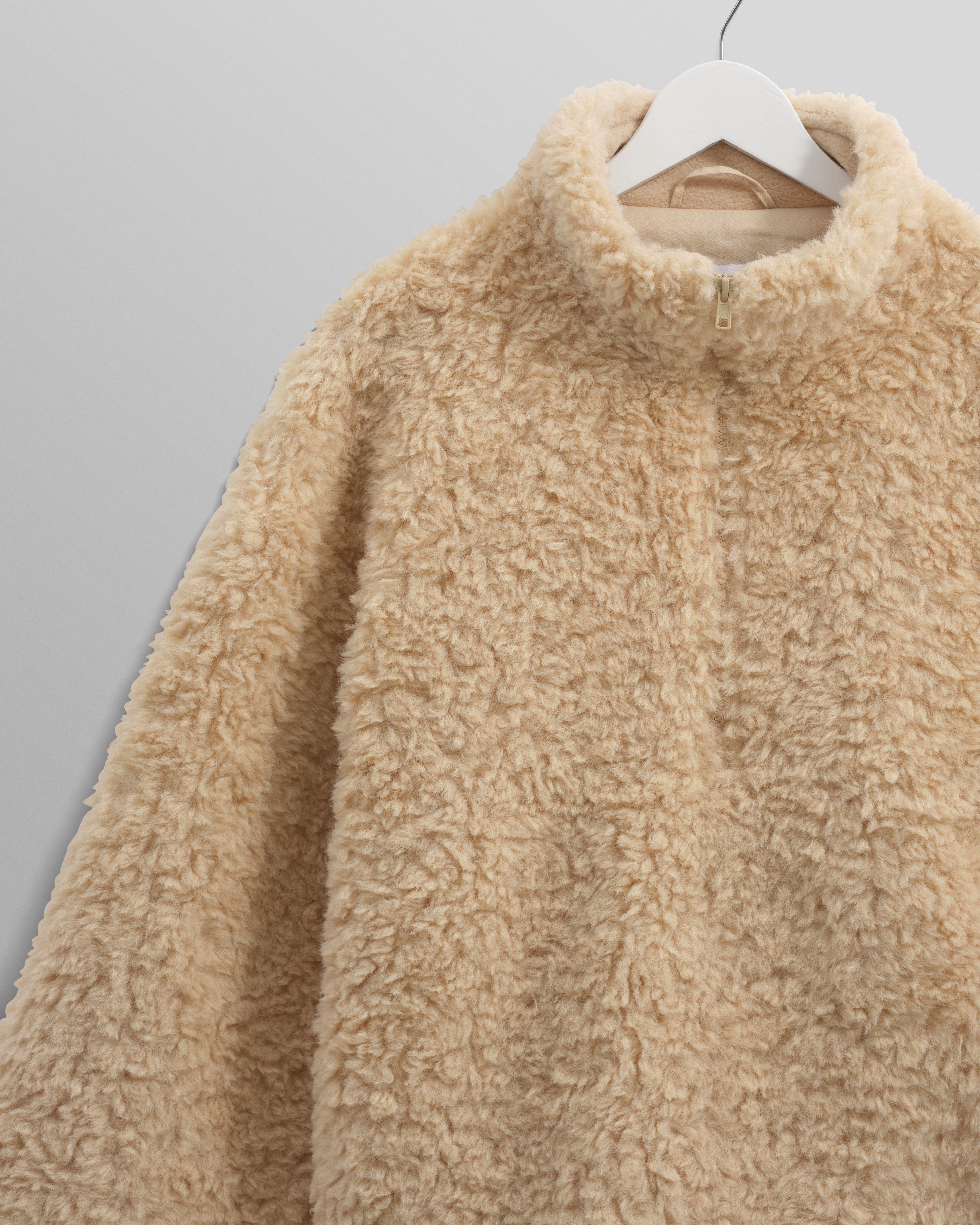 Trimms - Beige Borg Jacket