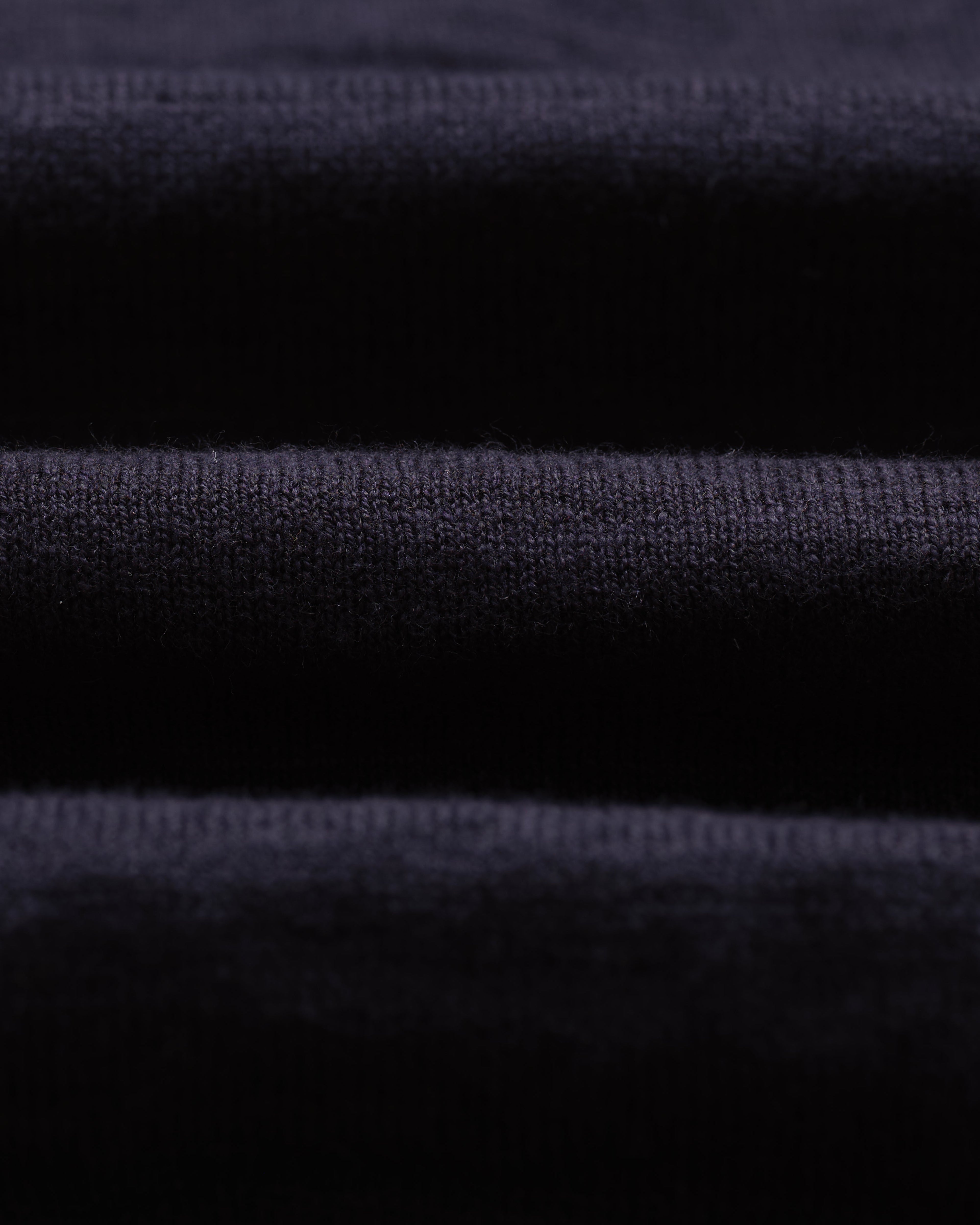 Turin - Navy Slub Knitted Cotton-Linen Polo