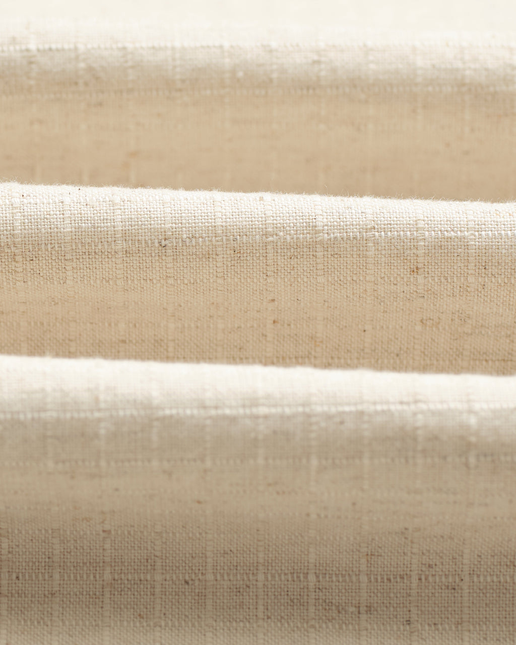 Tyne - Natural Cotton-Linen Ripstop Trousers
