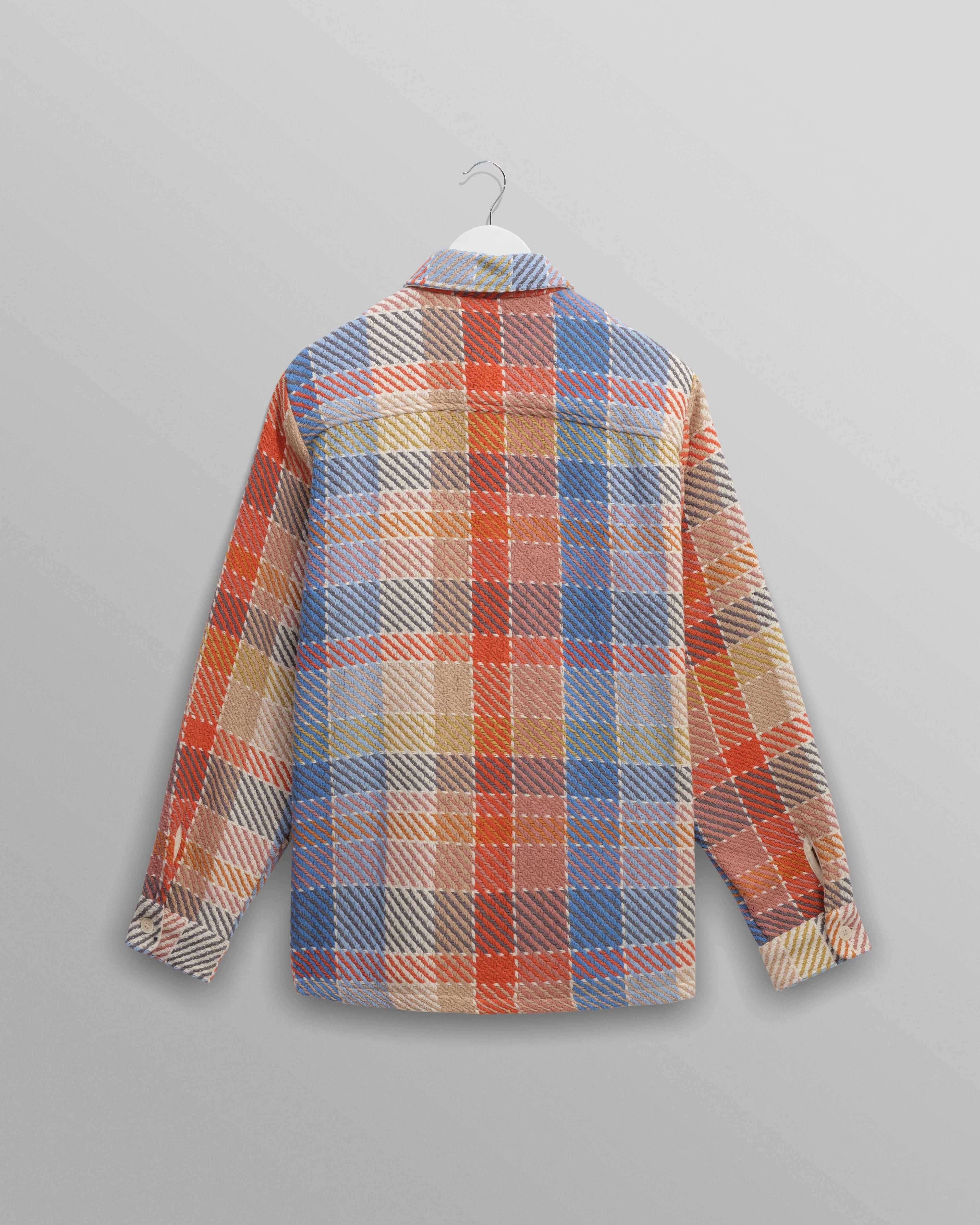 Whiting - Blue And Orange Pike Check Overshirt