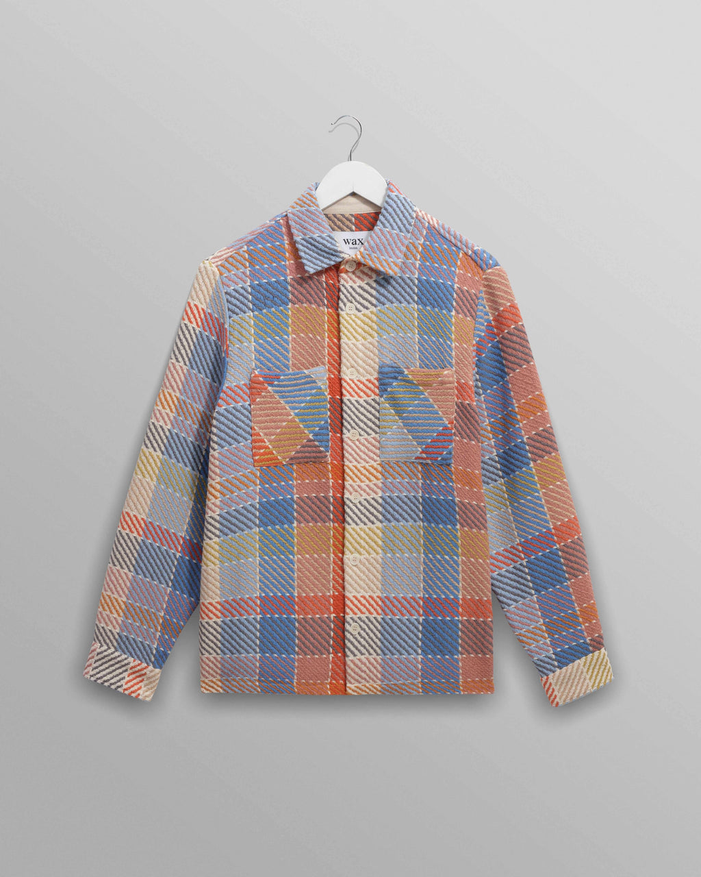Whiting - Blue And Orange Pike Check Overshirt