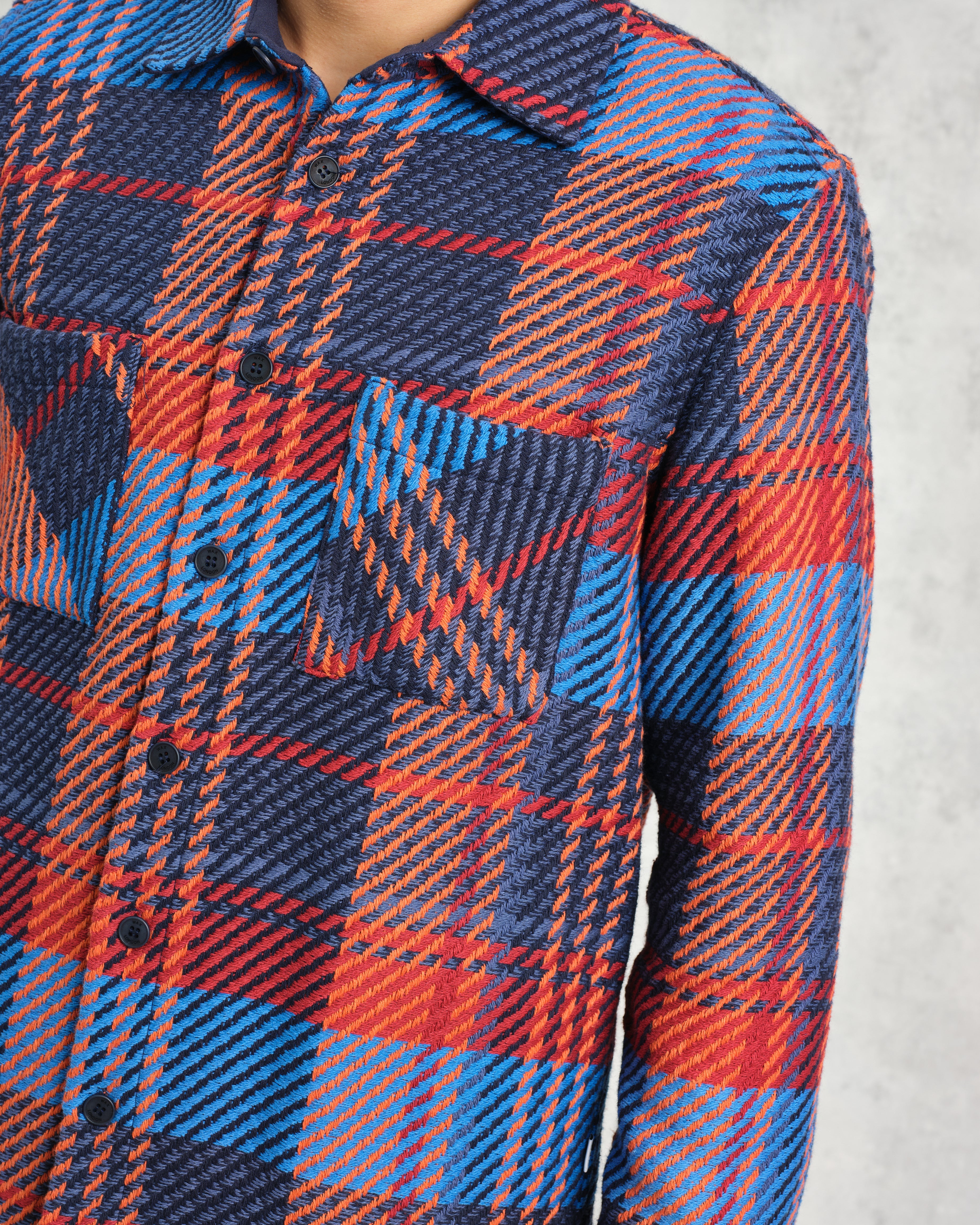 Whiting - Blue And Red Lake Check Overshirt