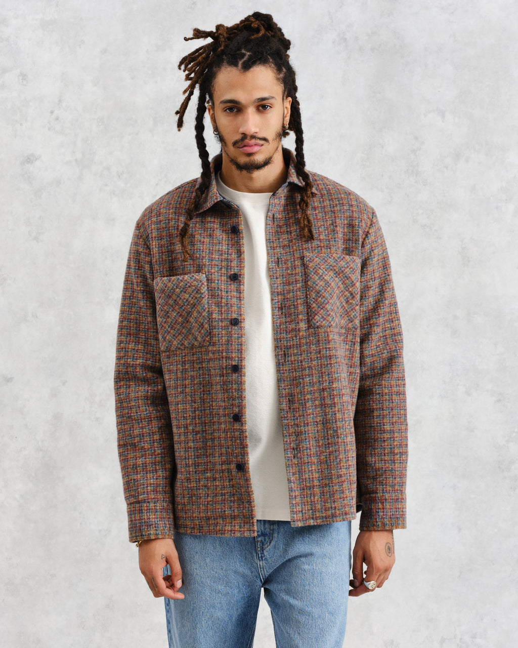 Whiting - Multicolour Mini Check Overshirt