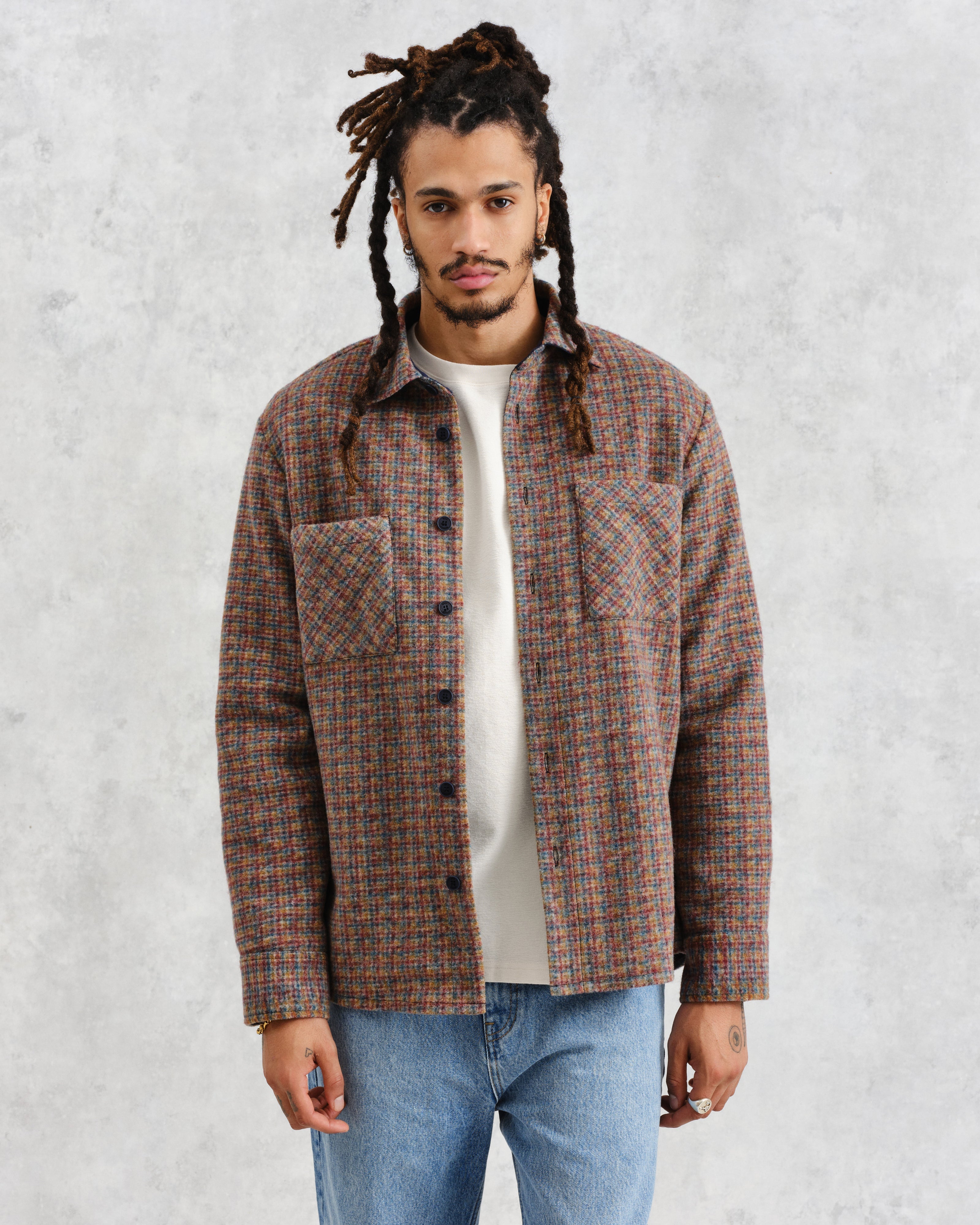 Whiting - Multicolour Mini Check Overshirt
