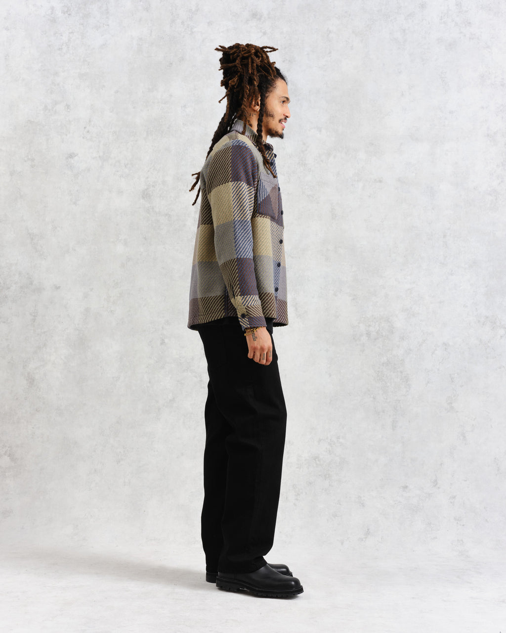 Whiting - Multicolour Square Check Overshirt