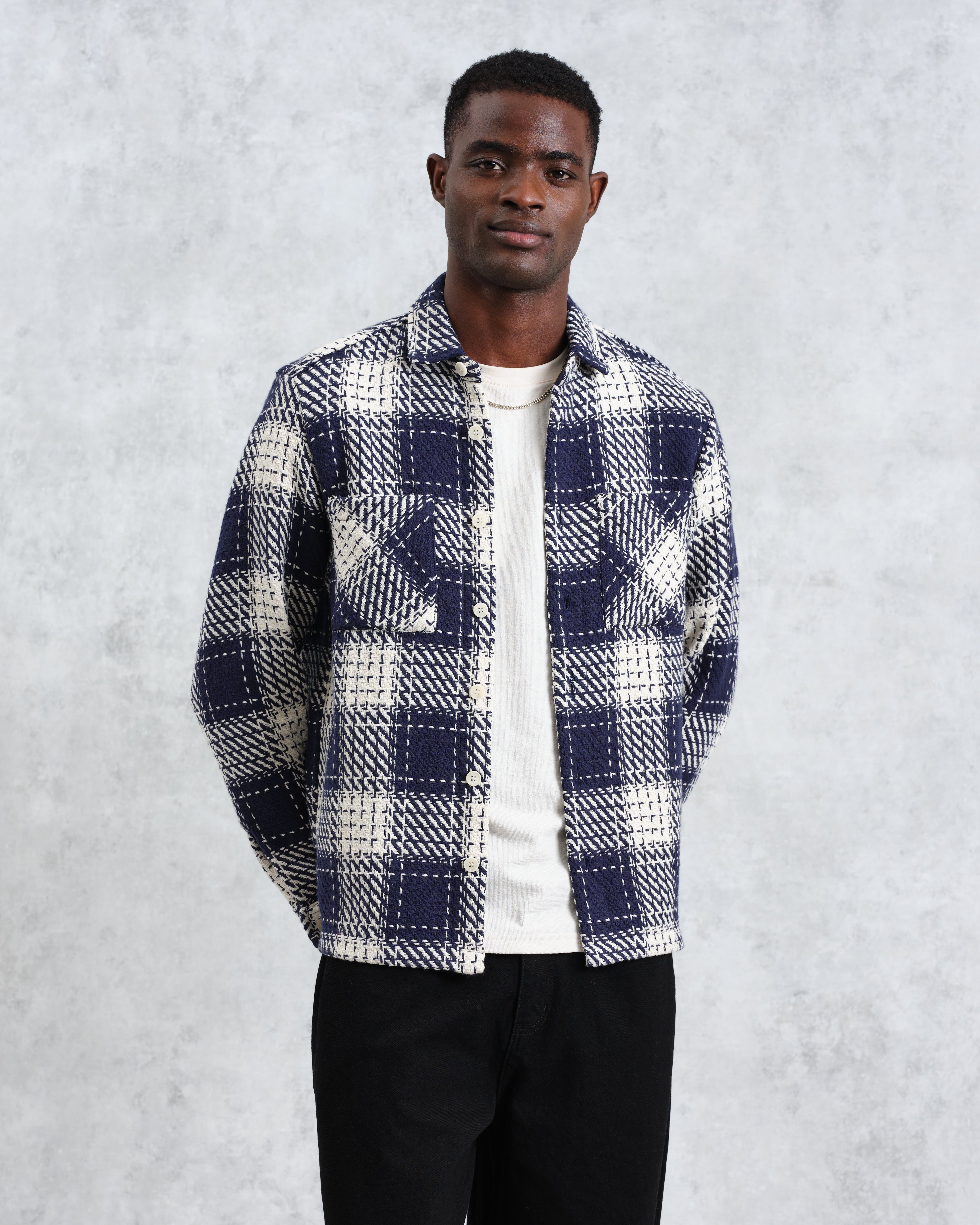 Whiting - Navy Marine Beatnik Overshirt