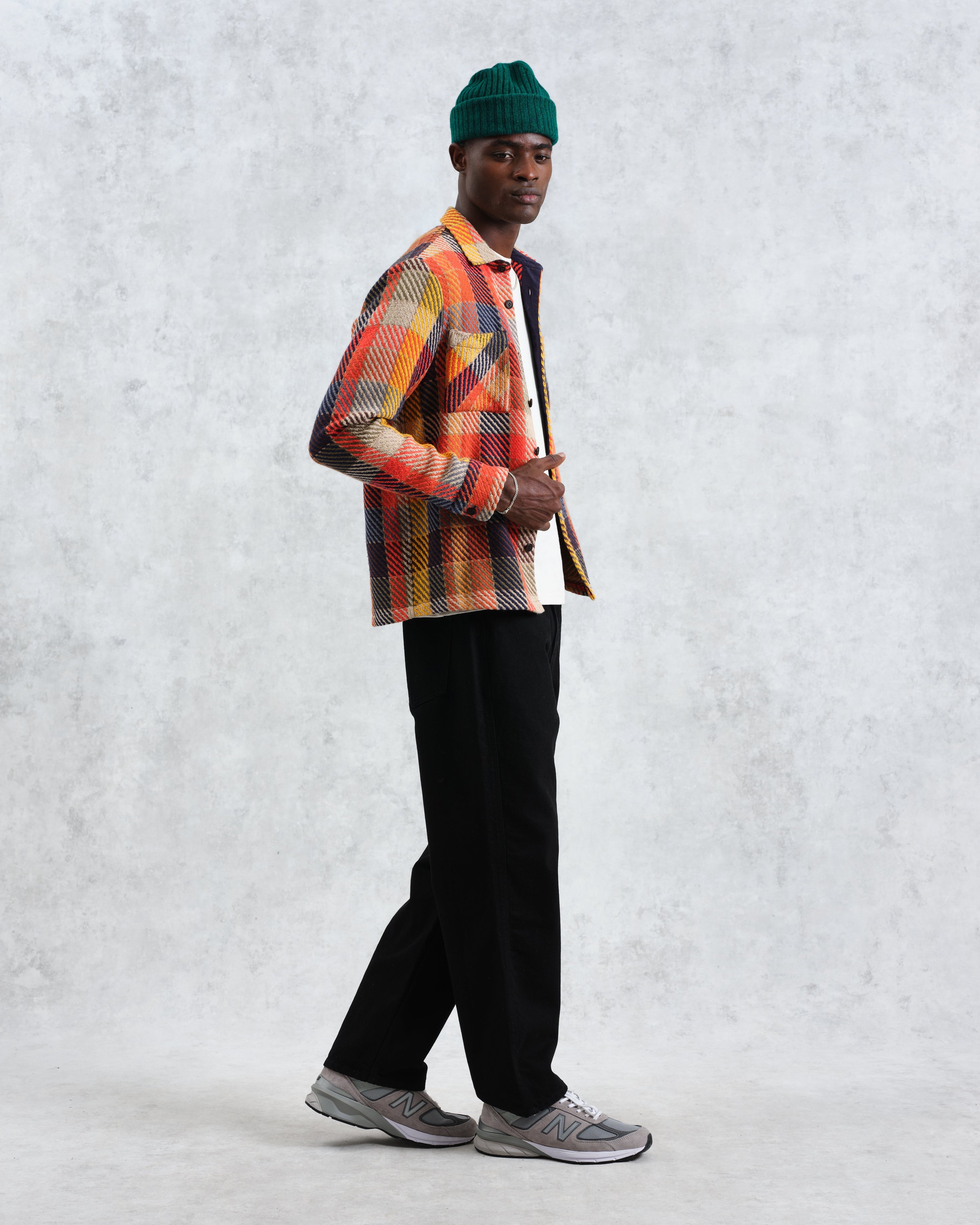 Whiting - Orange Pike Check Overshirt