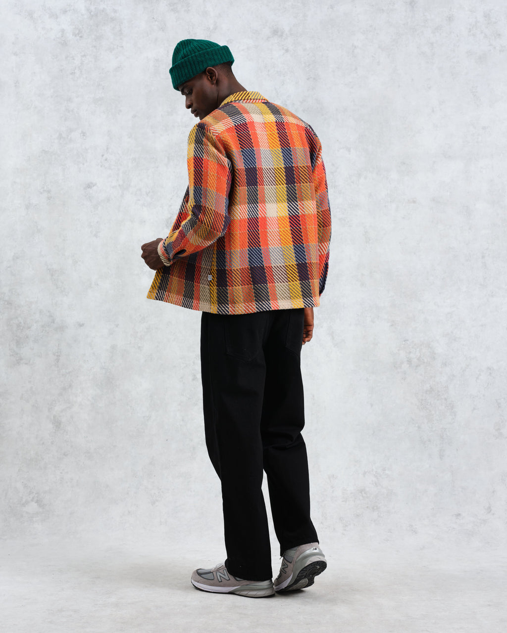 Whiting - Orange Pike Check Overshirt