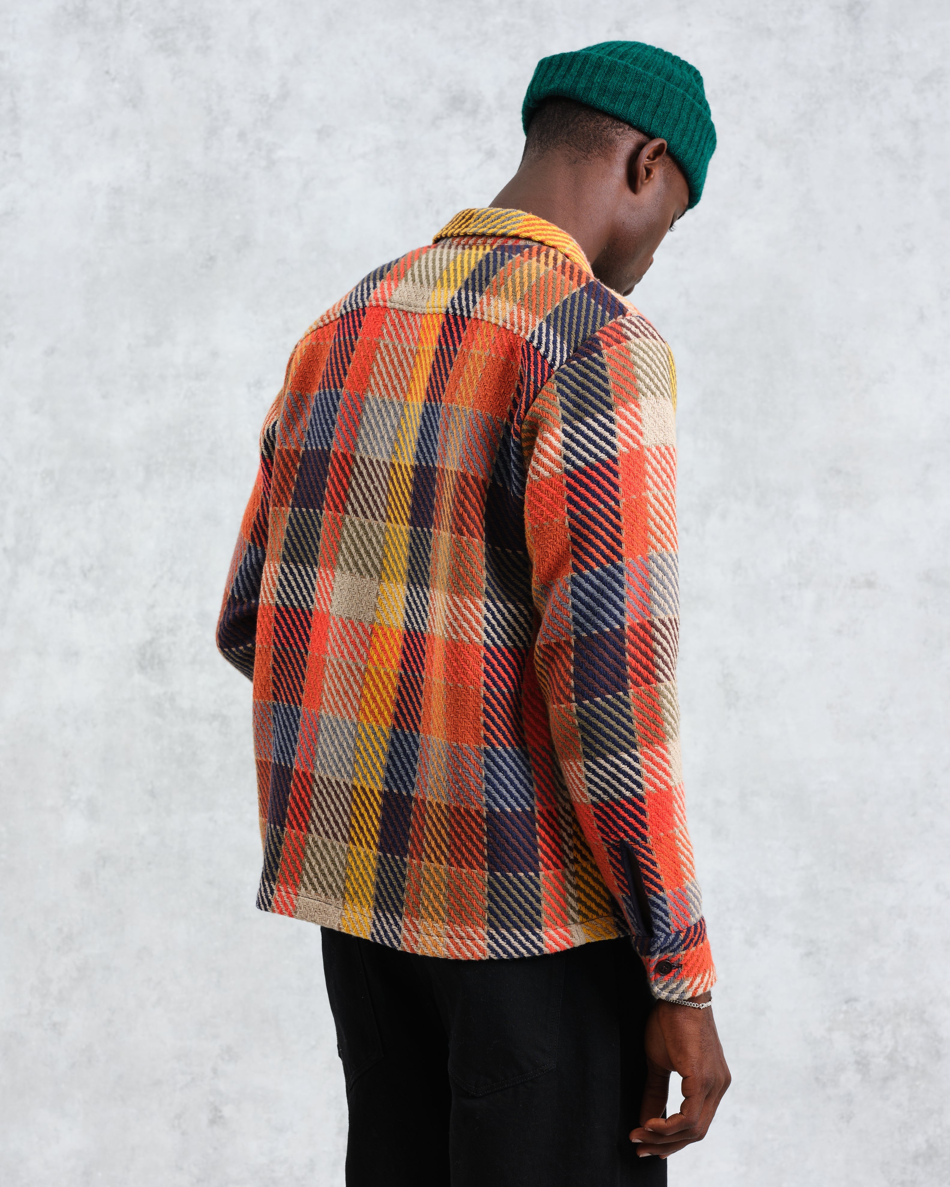 Whiting - Orange Pike Check Overshirt