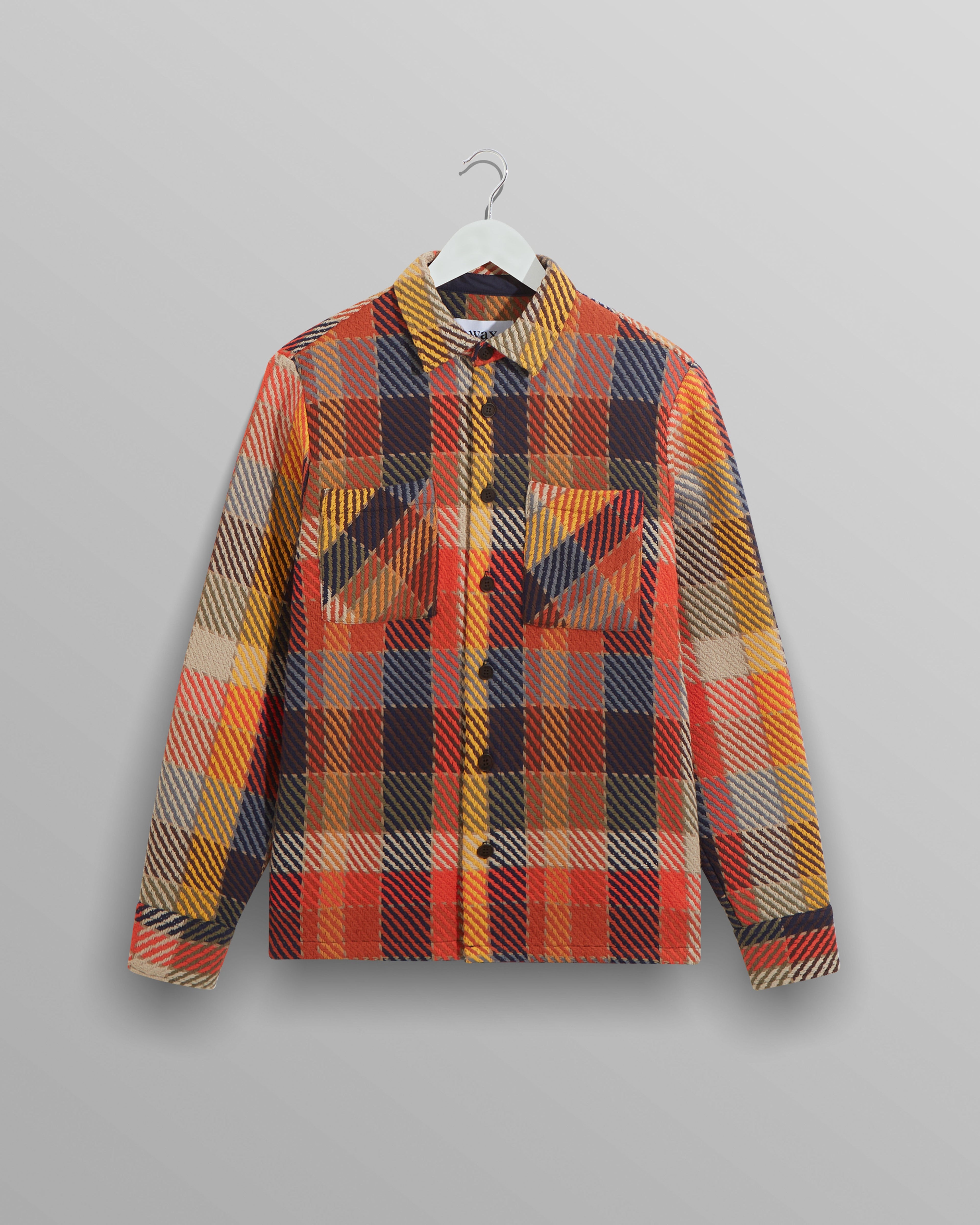 Whiting - Orange Pike Check Overshirt