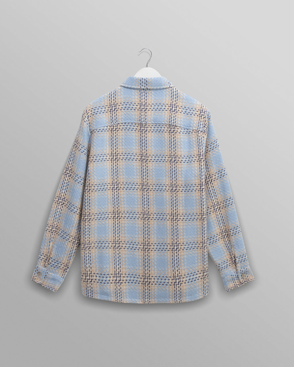 Whiting - Pale Blue Earl Check Overshirt