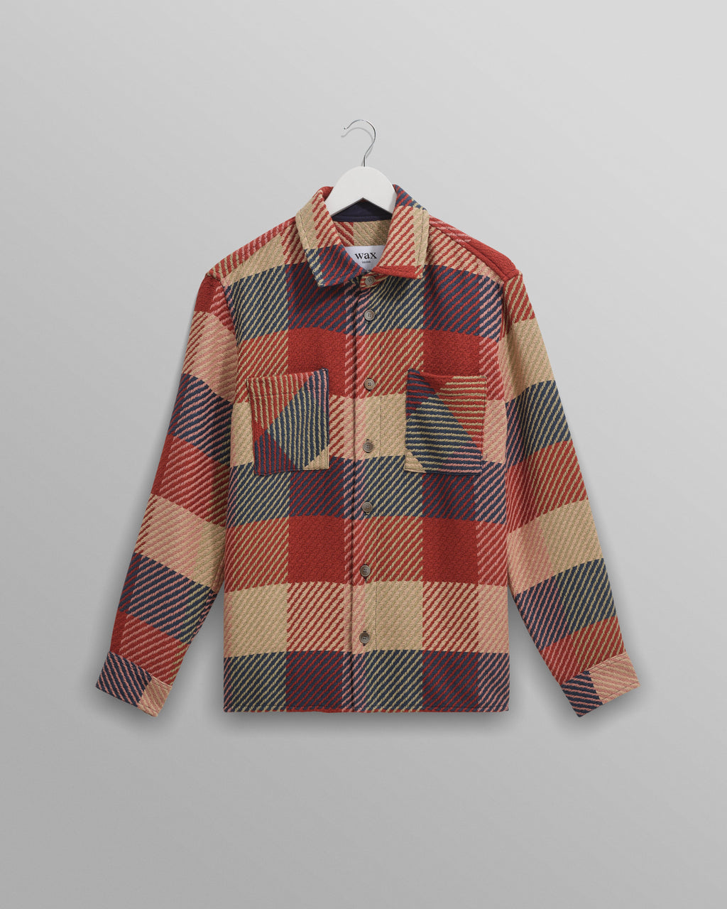 Whiting - Red And Multicolour Block Check Overshirt
