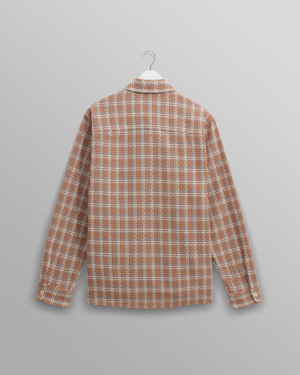 Whiting - Tan And Multicolour Ladder Check Overshirt