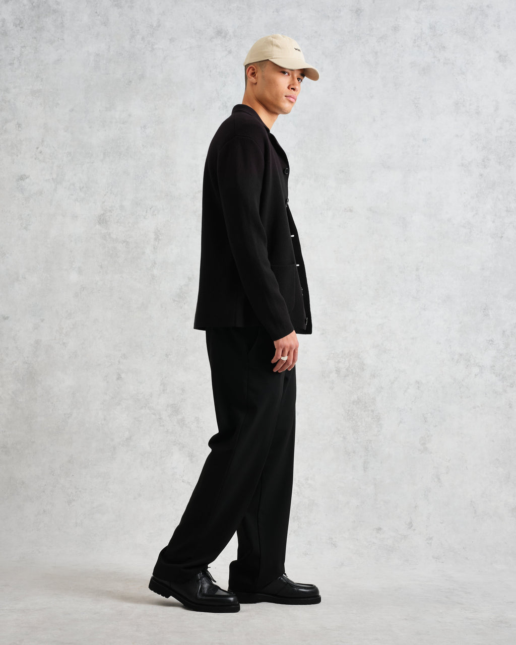 Wightman - Black Milano Cardigan