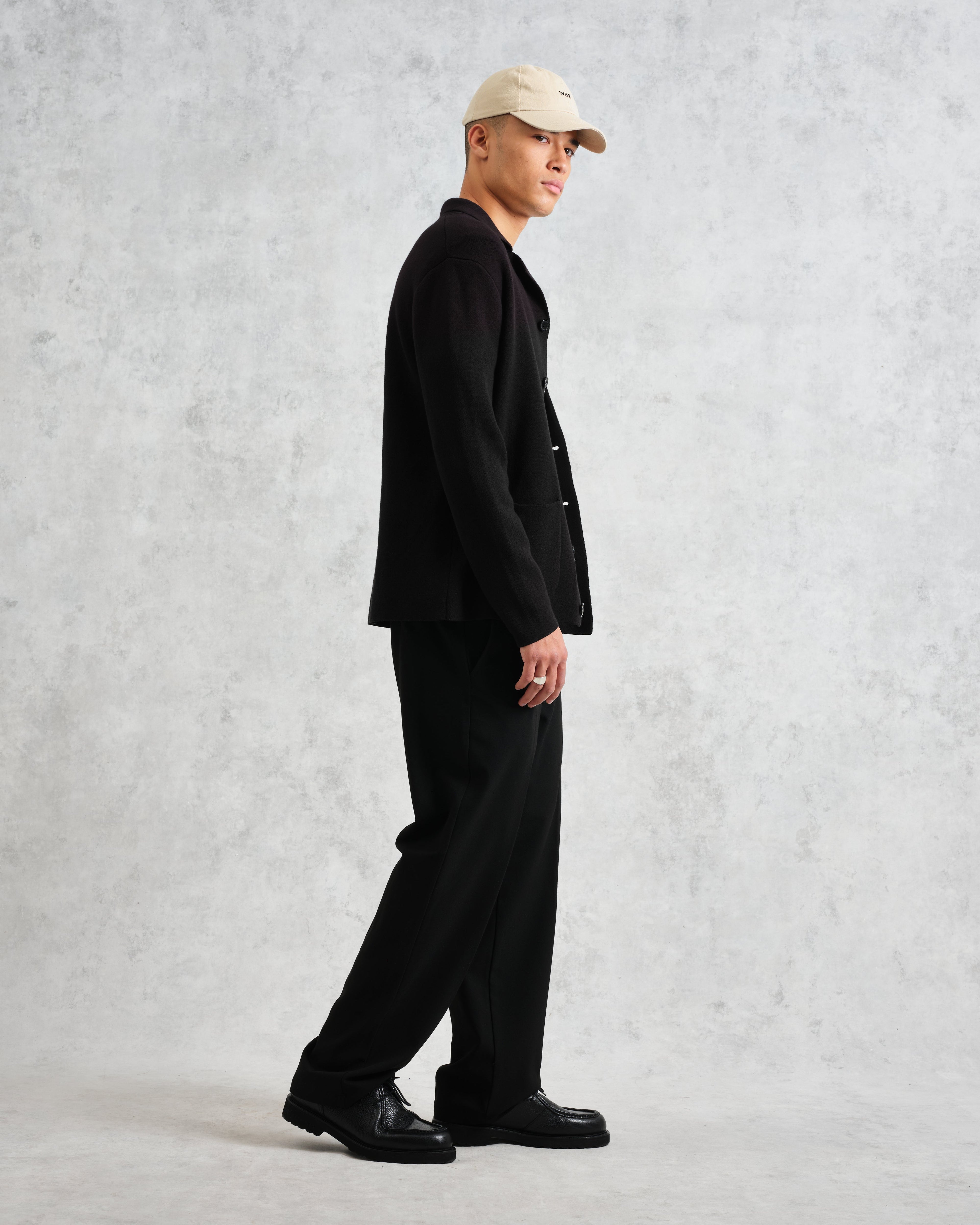 Wightman - Black Milano Cardigan