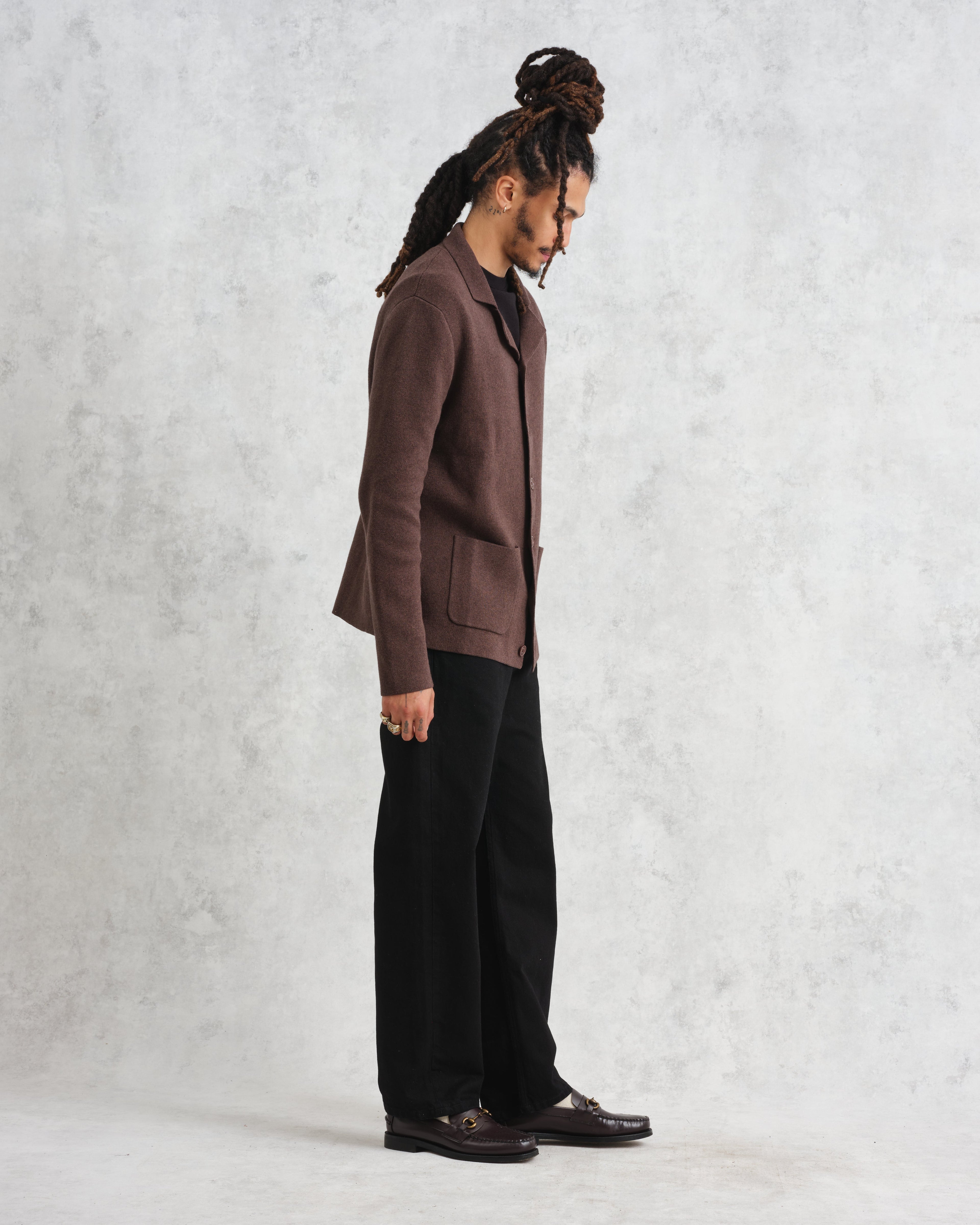 Wightman - Brown Milano Cardigan