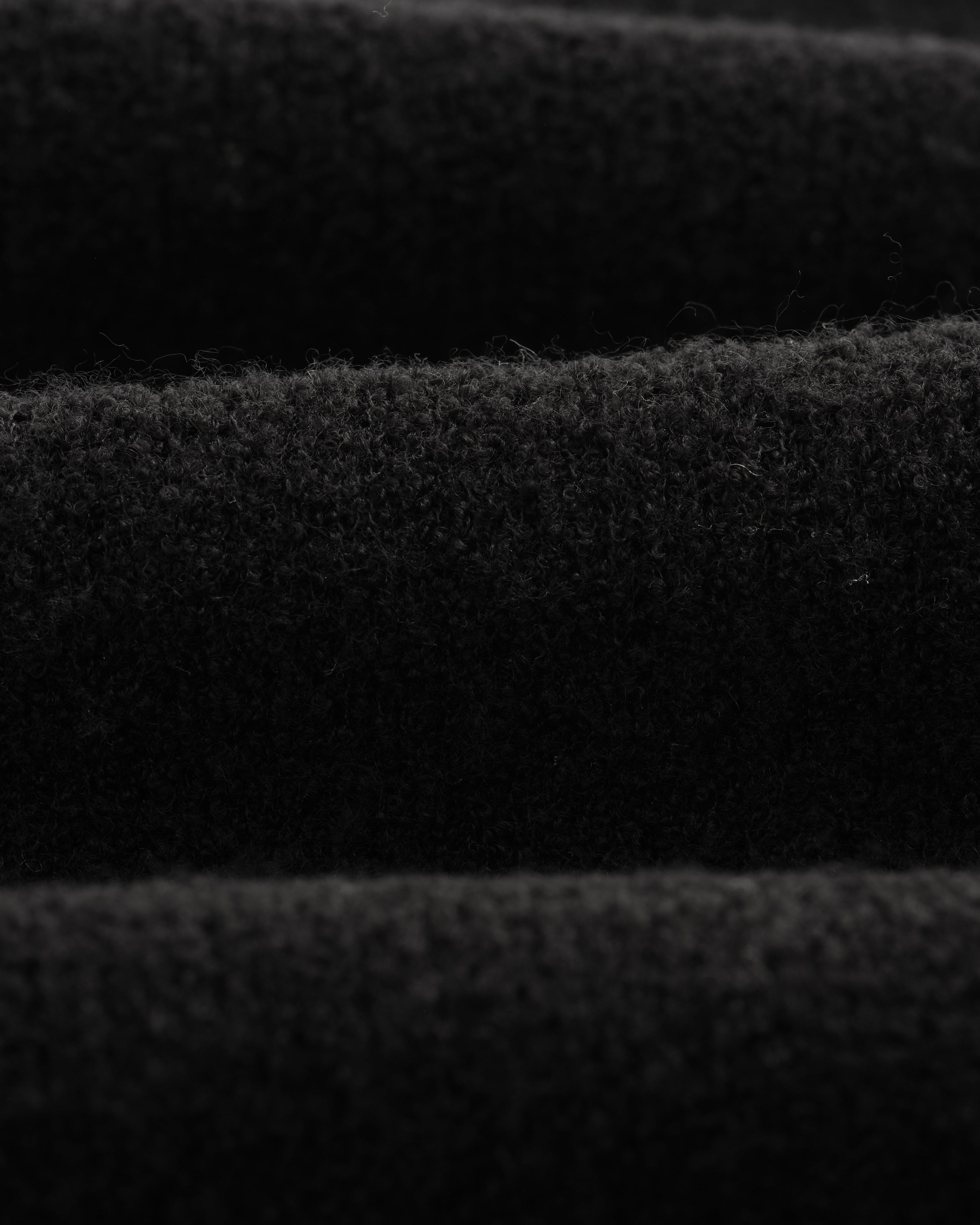 Wilde - Black Boucle Jumper