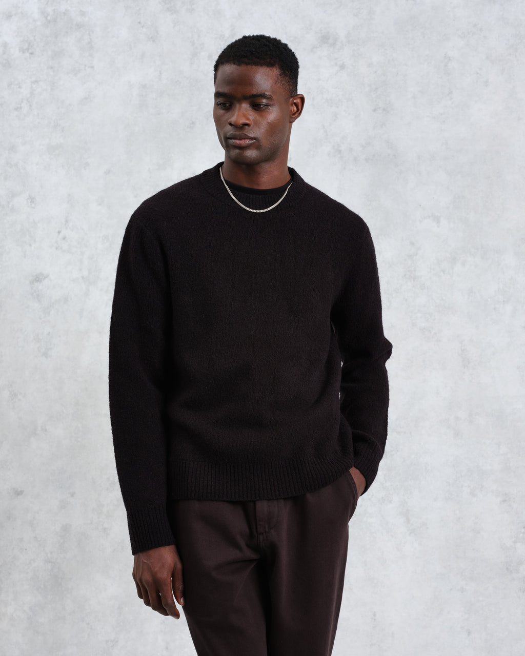 Wilde - Black Boucle Jumper
